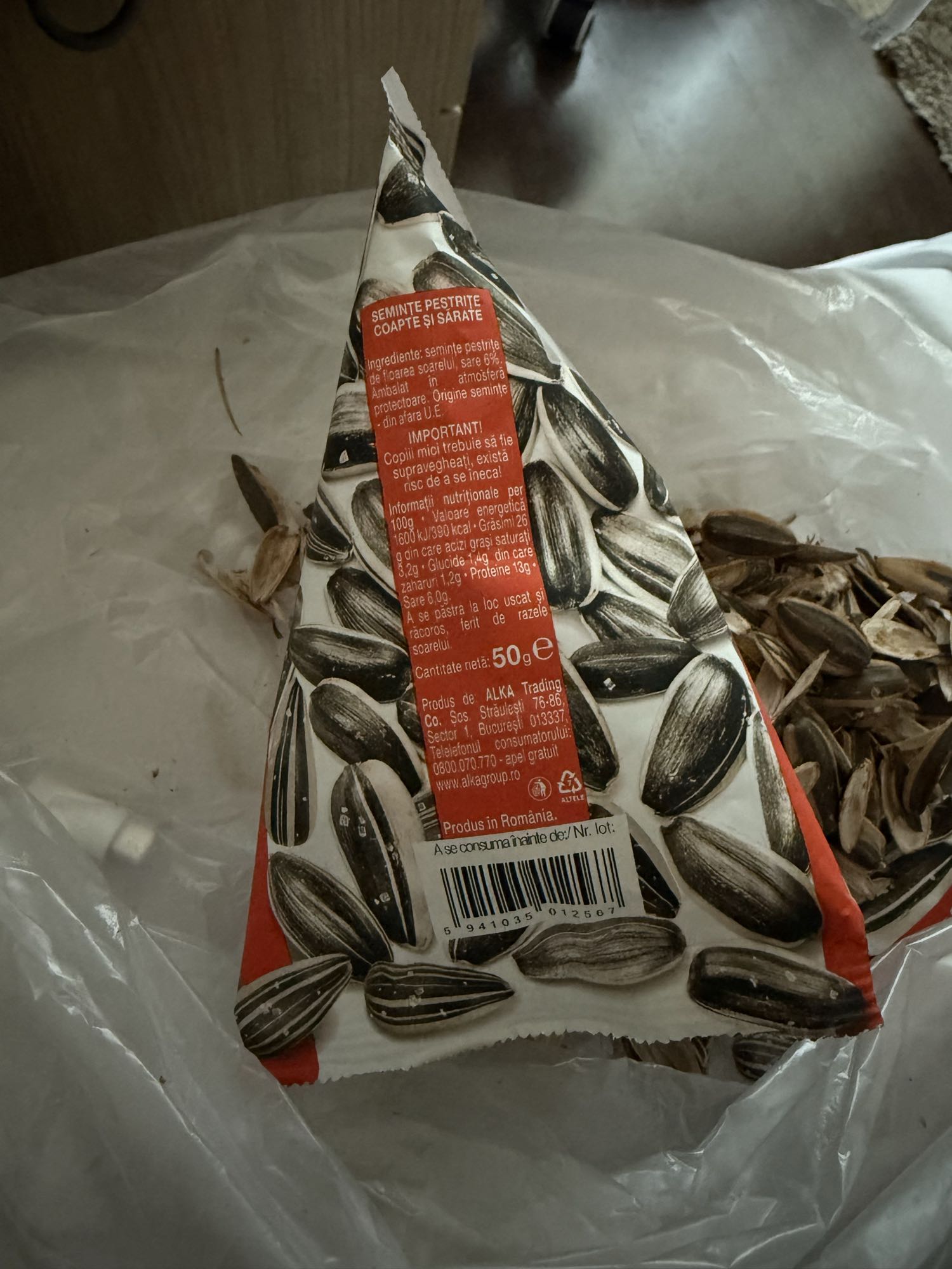 Semințe floarea soarelui