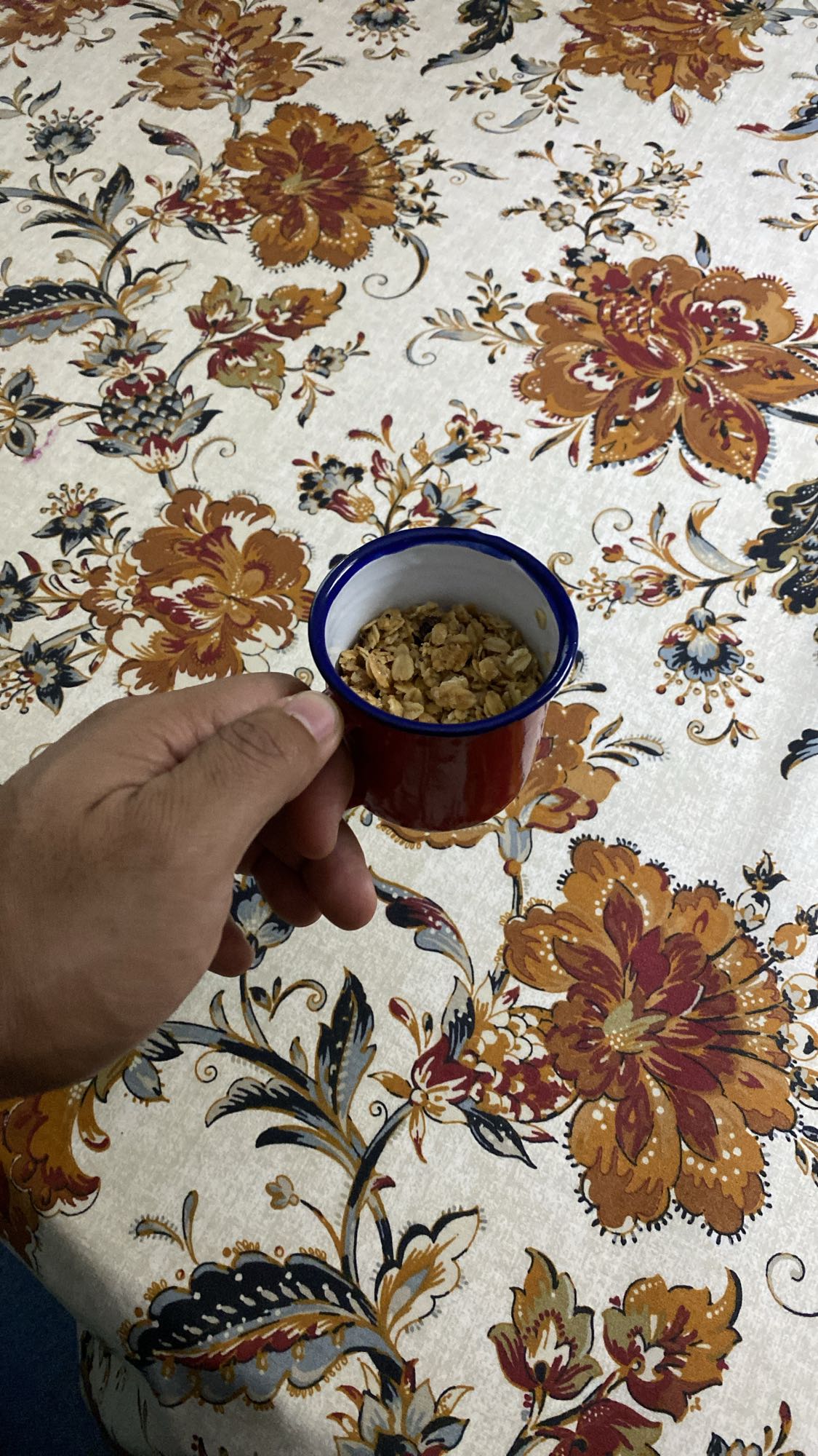 taza de granola