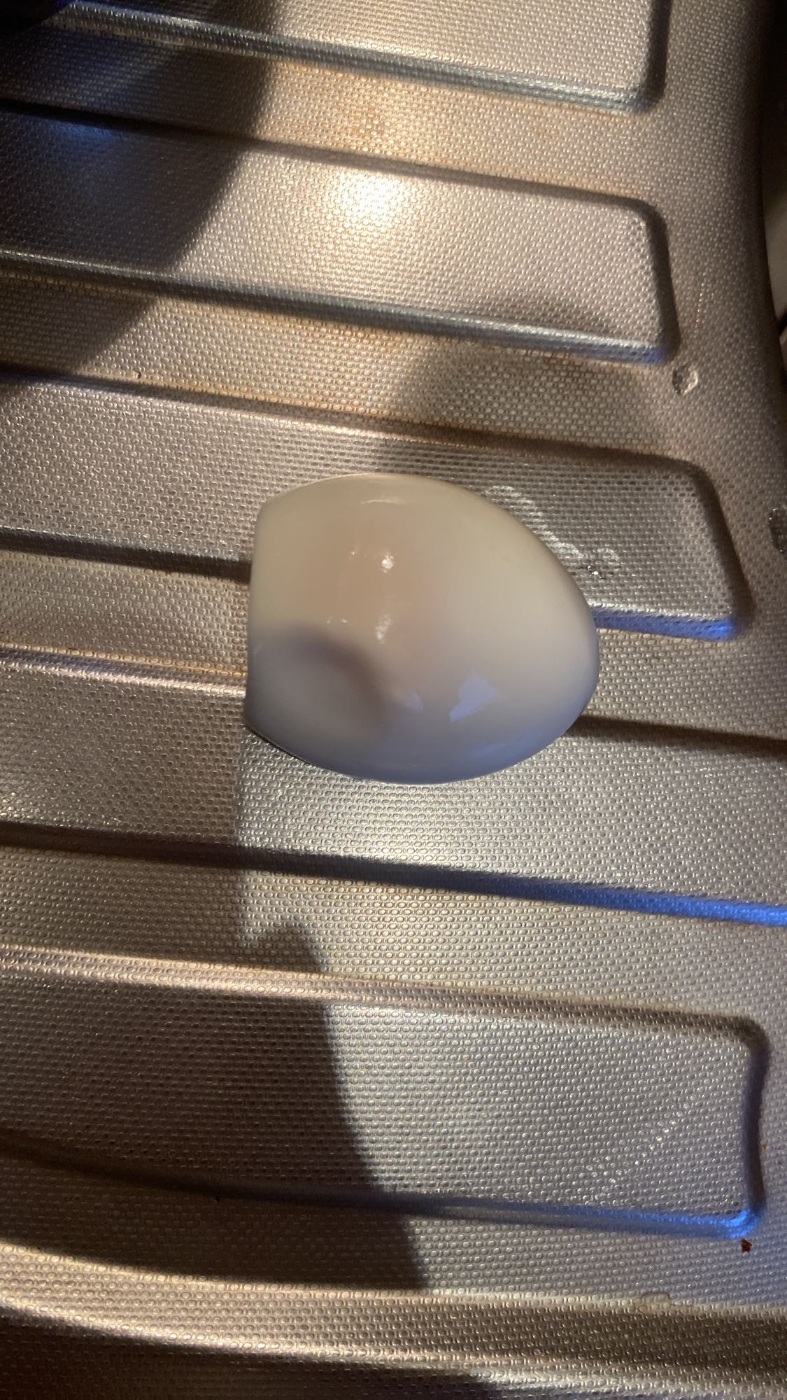 Połówka jajka gotowanego