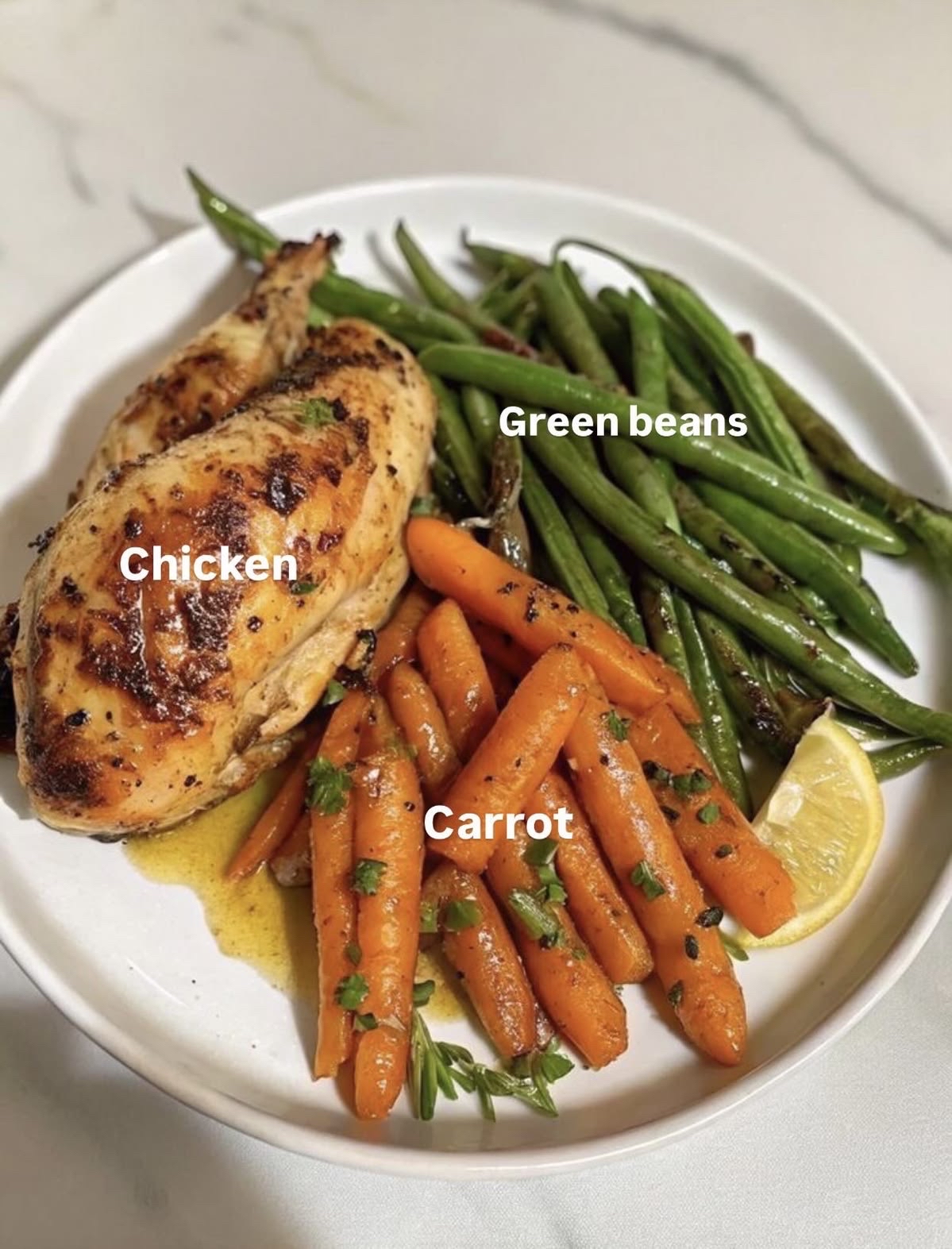 Chicken with veggies