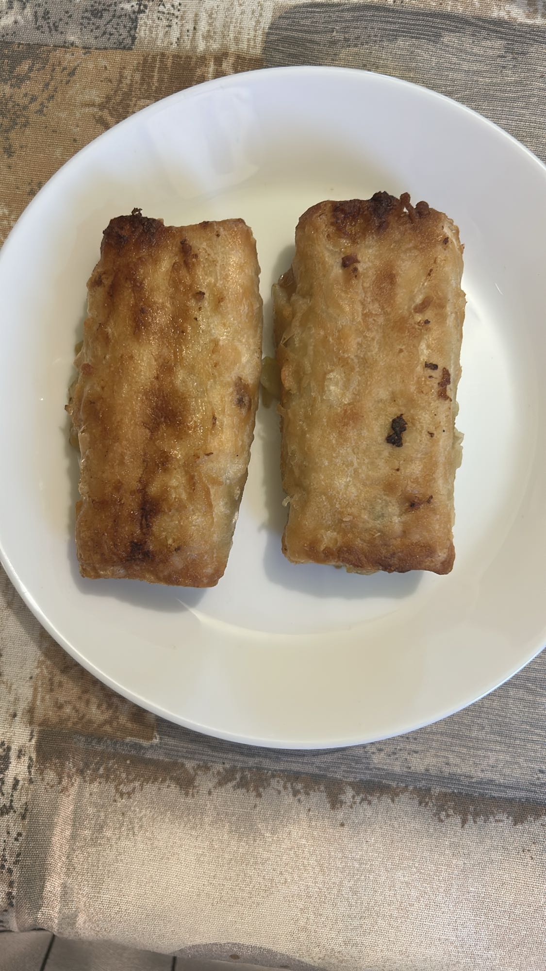 Pachetele de primăvară prăjite