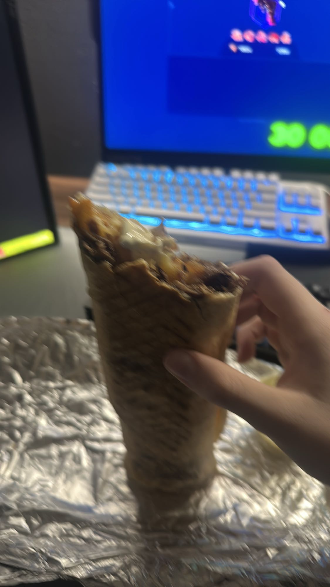 kebab w tortilli