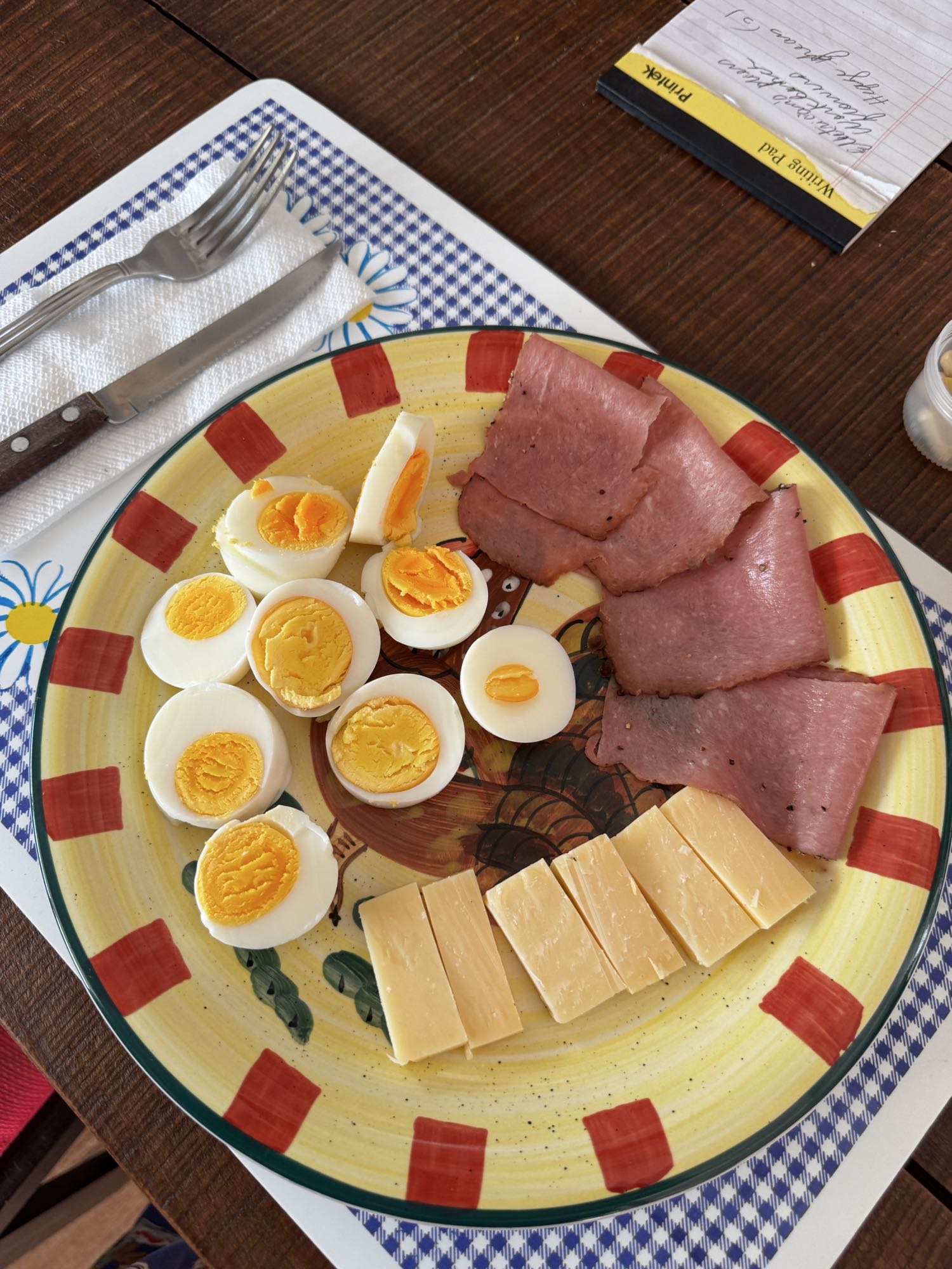 Desayuno proteico clásico