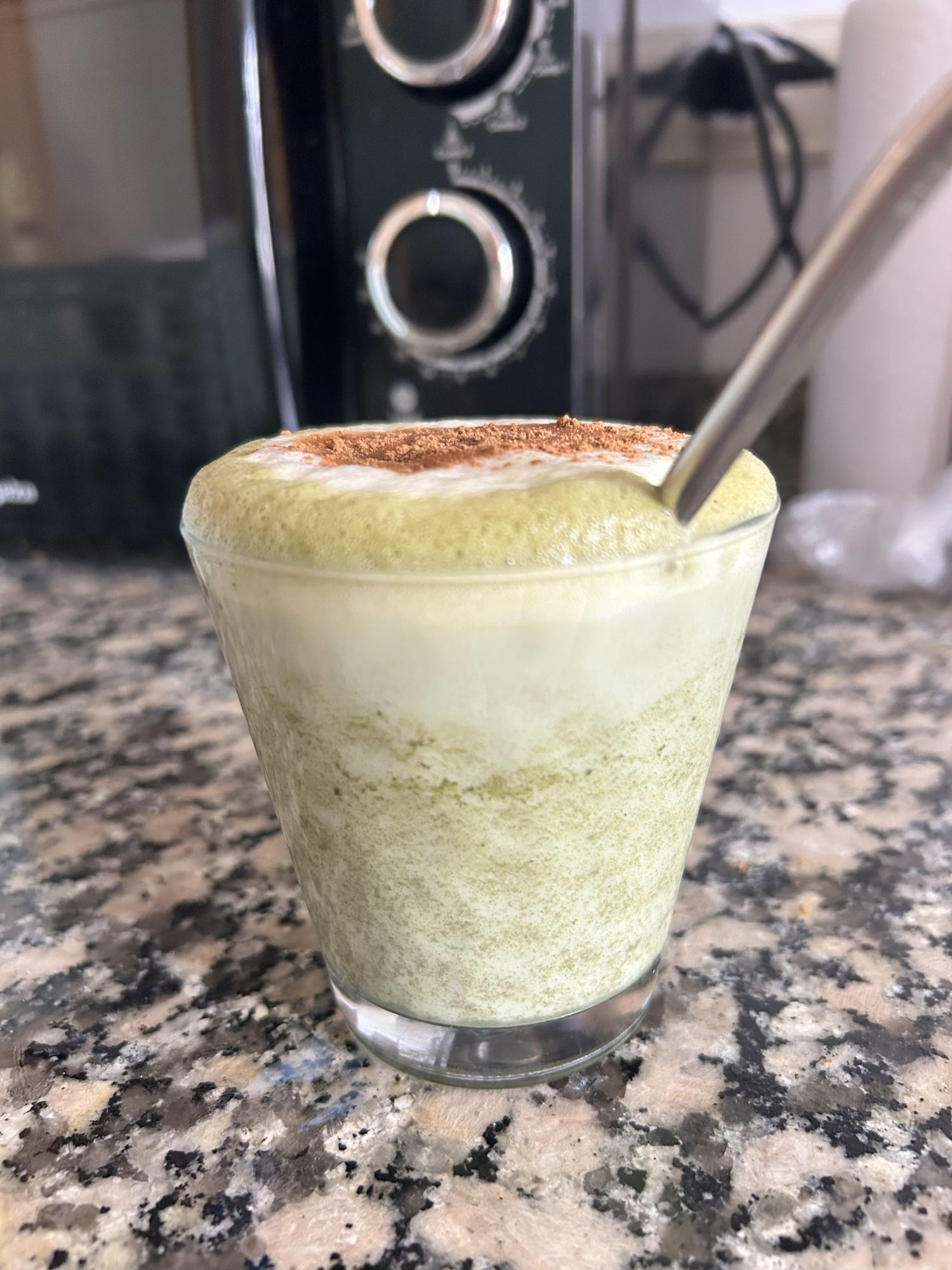 matcha latte pequeño