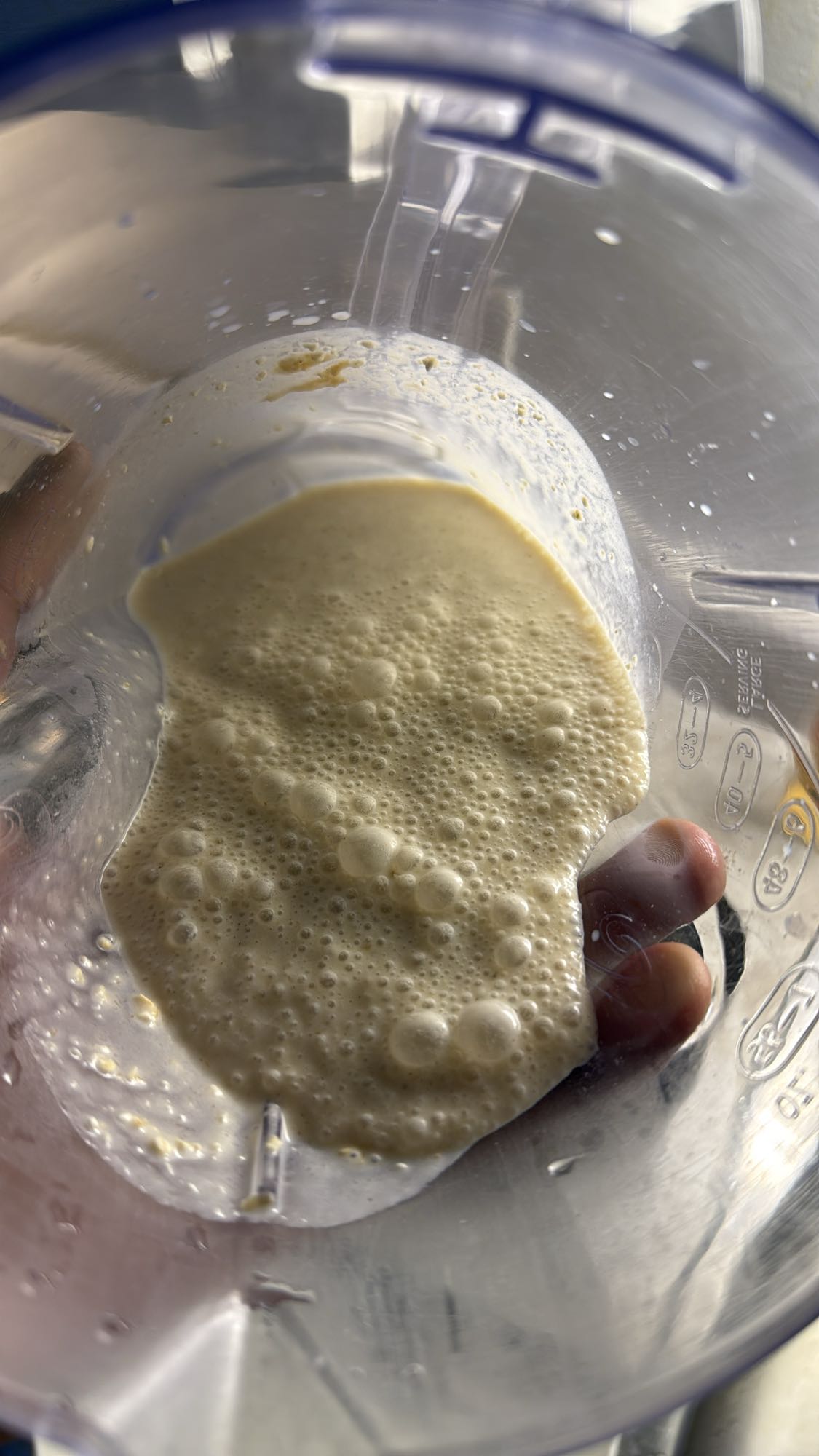 Smoothie banane lait avoine