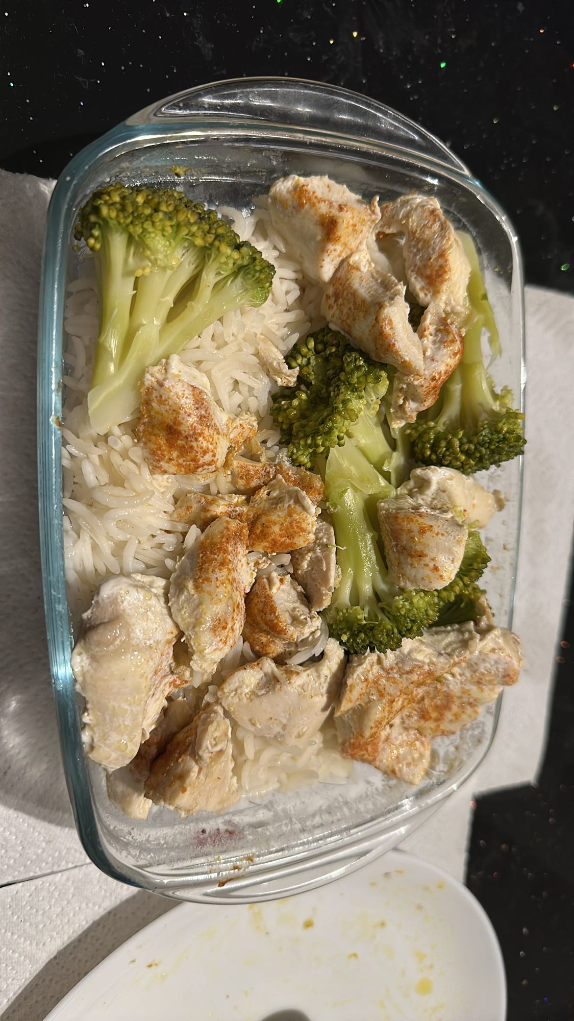 Kip, rijst en broccoli