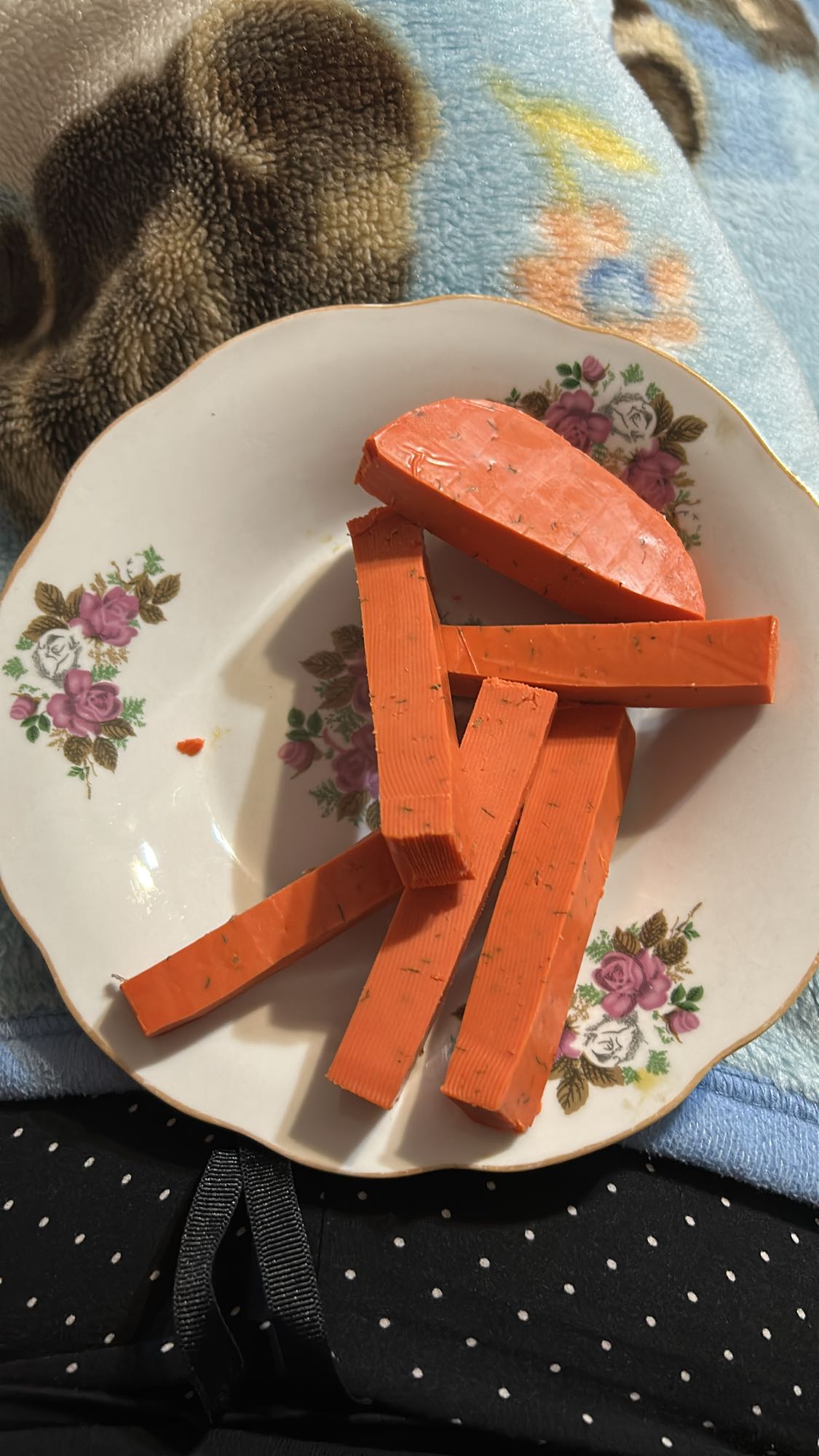 Surimi pe farfurie