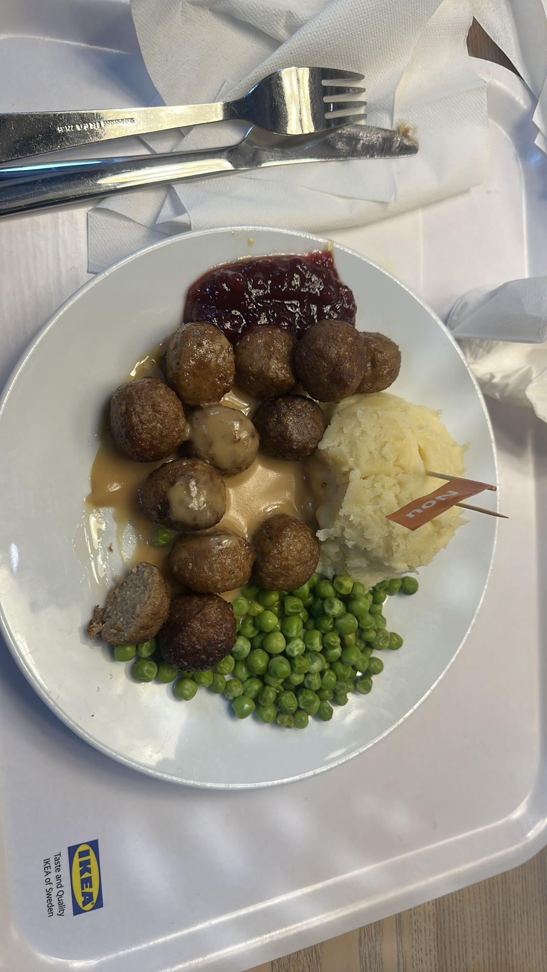 Swedish Meatballs Plate