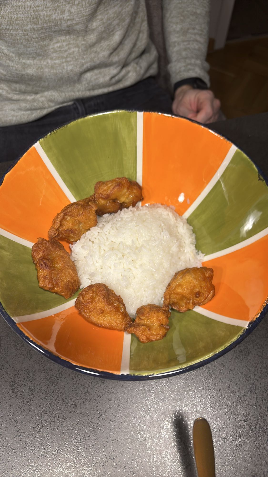 Fried Chicken & Rice