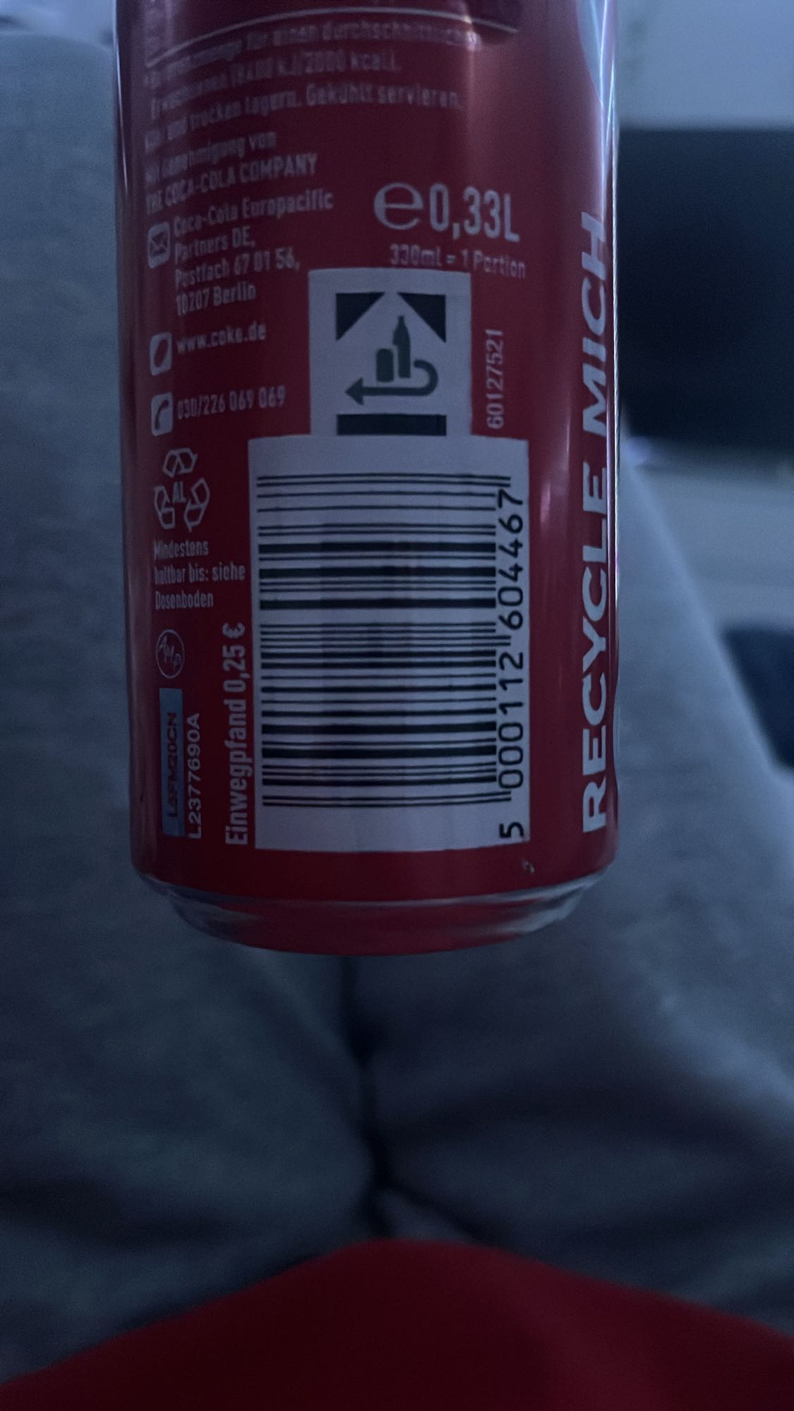 Coca-Cola Can 330ml
