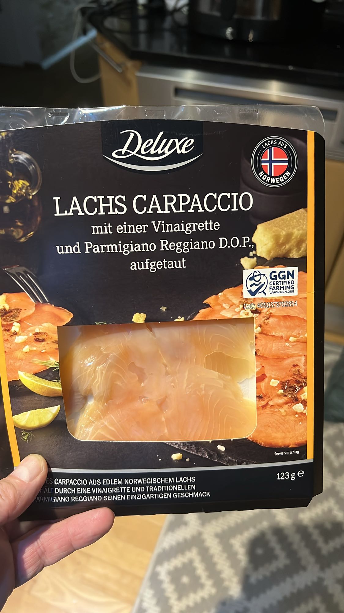 Carpaccio z łososia