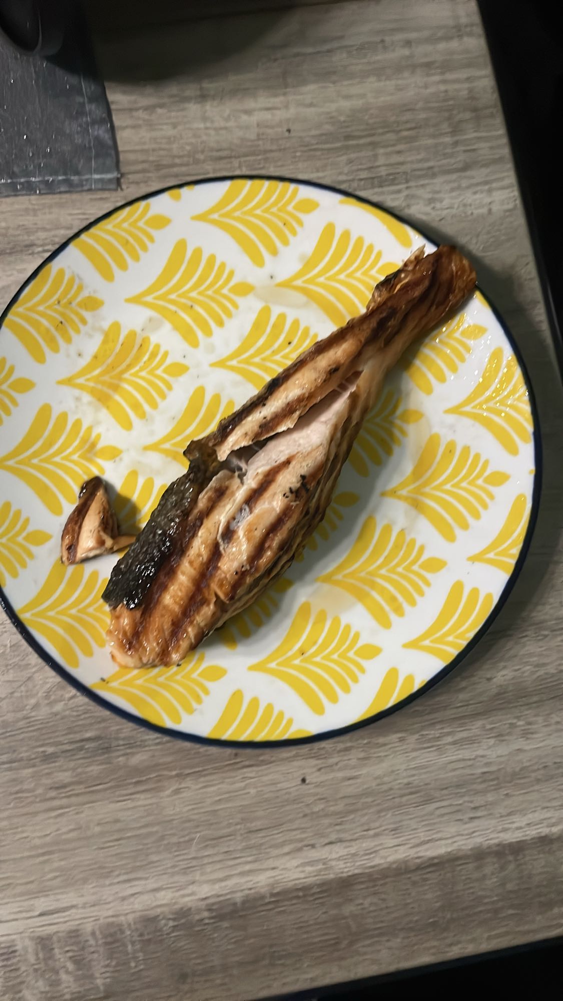 Saumon grillé
