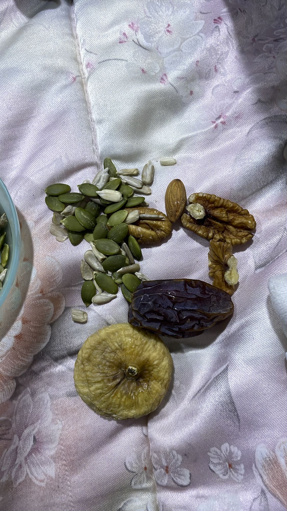 Mixed dried fruits and nuts