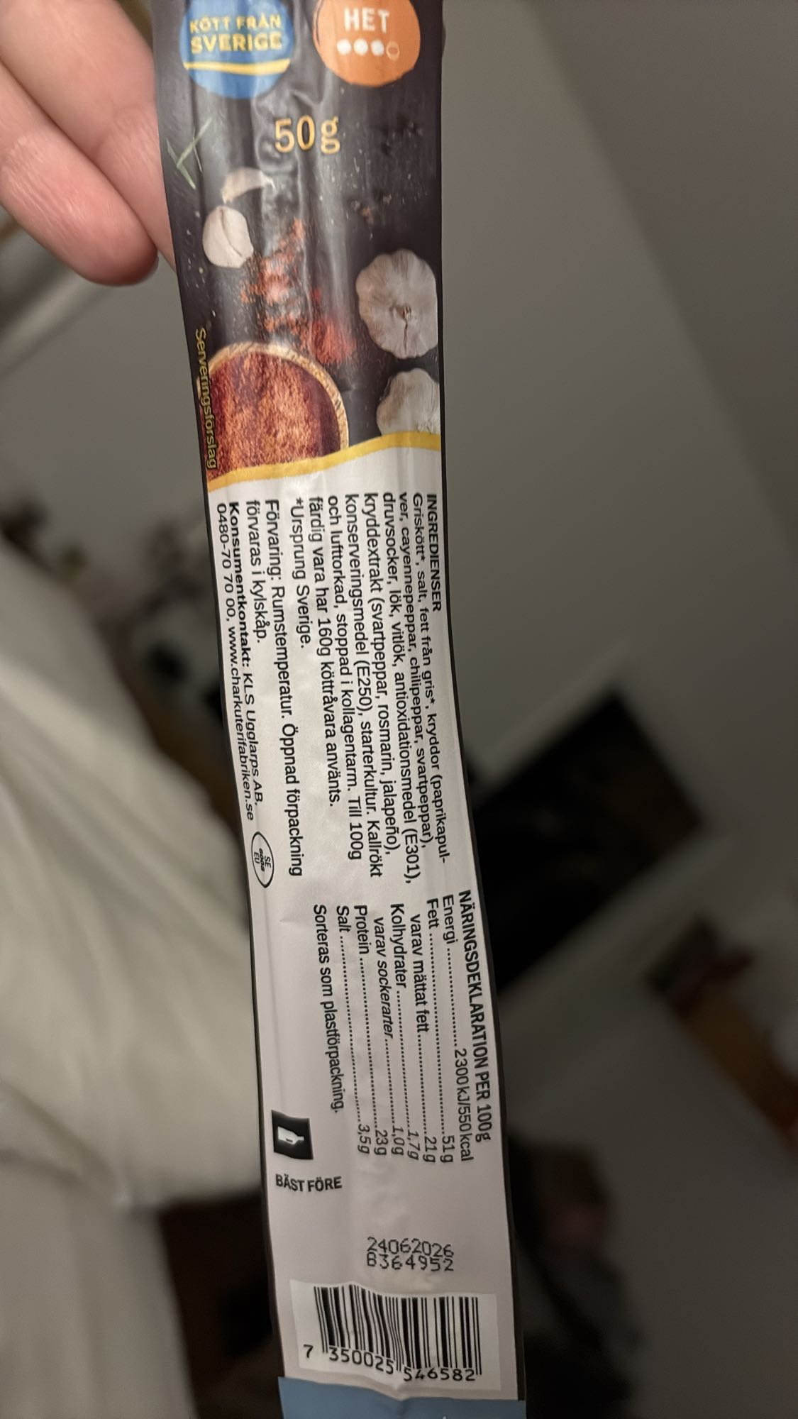 Het salami-sticka