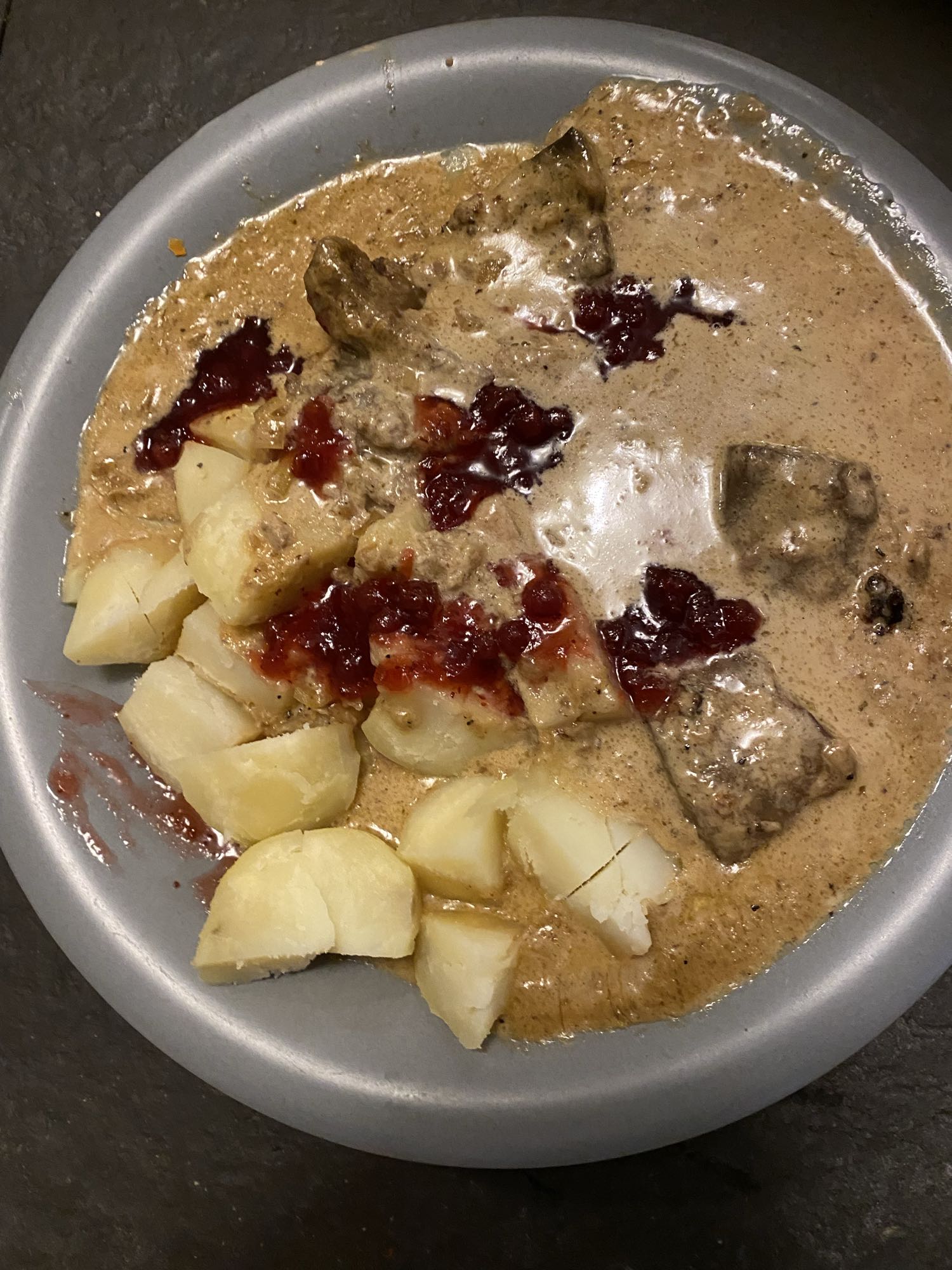 Köttgryta med potatis