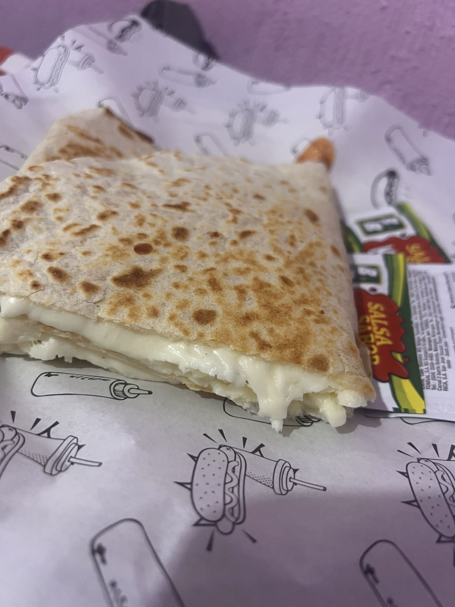 quesadilla de queso