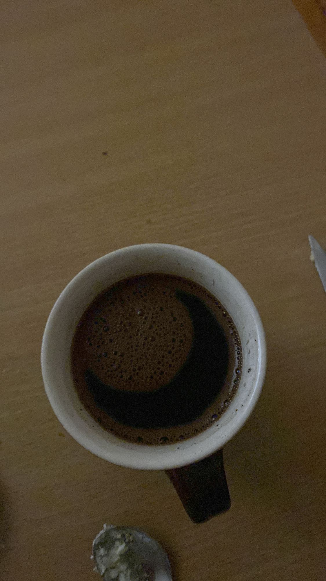 filiżanka czarnej kawy