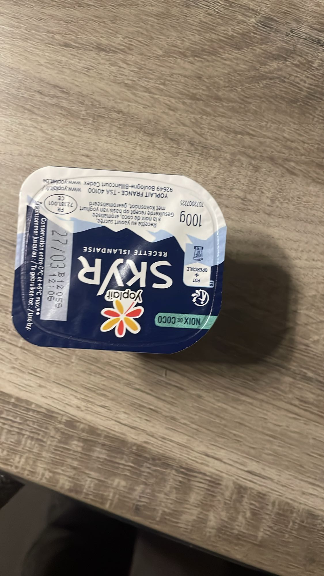 Skyr noix de coco
