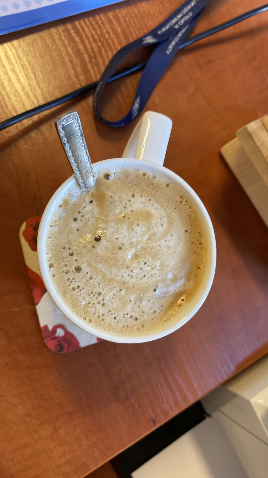 kawa z mlekiem
