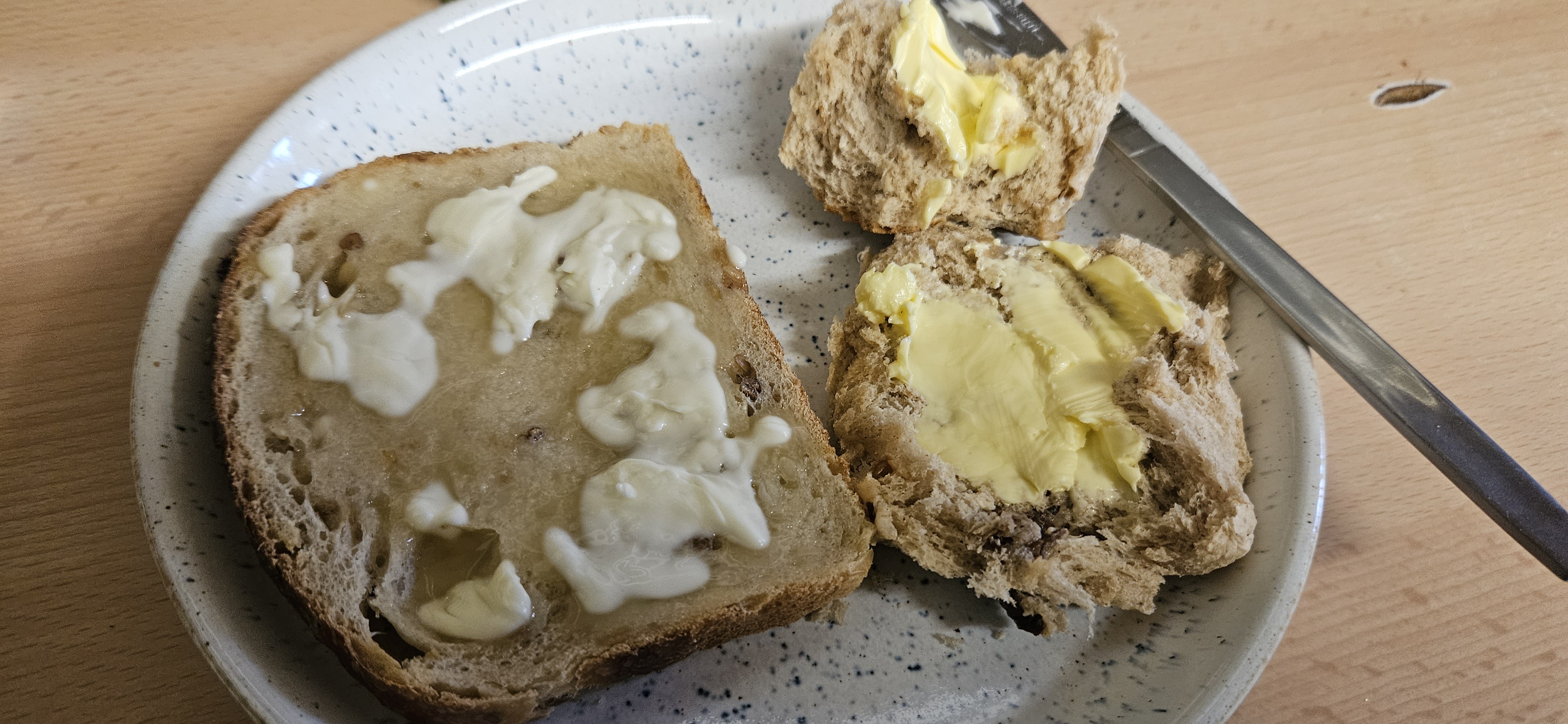 Bread with butter