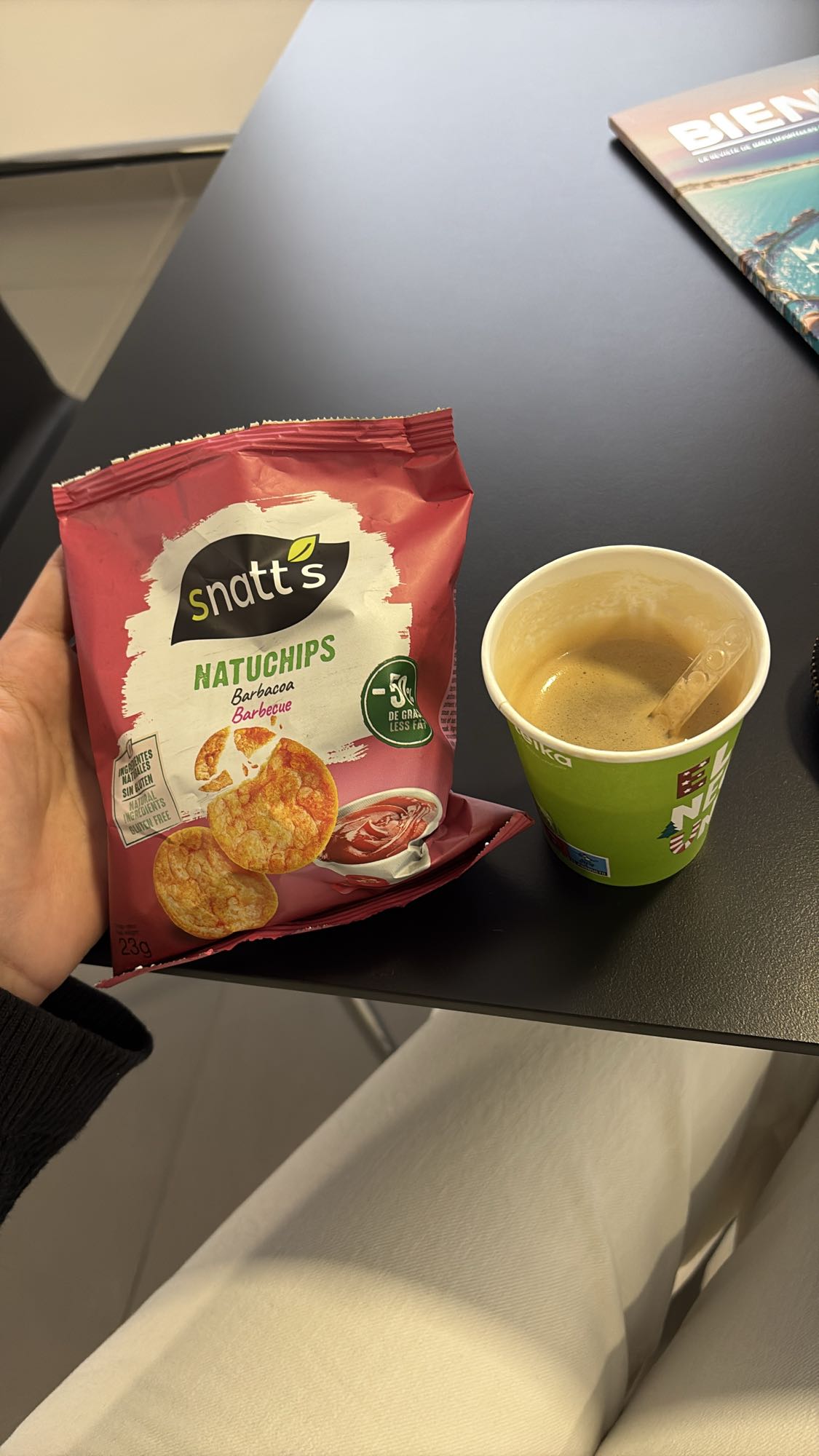 Natuchips barbacoa y café