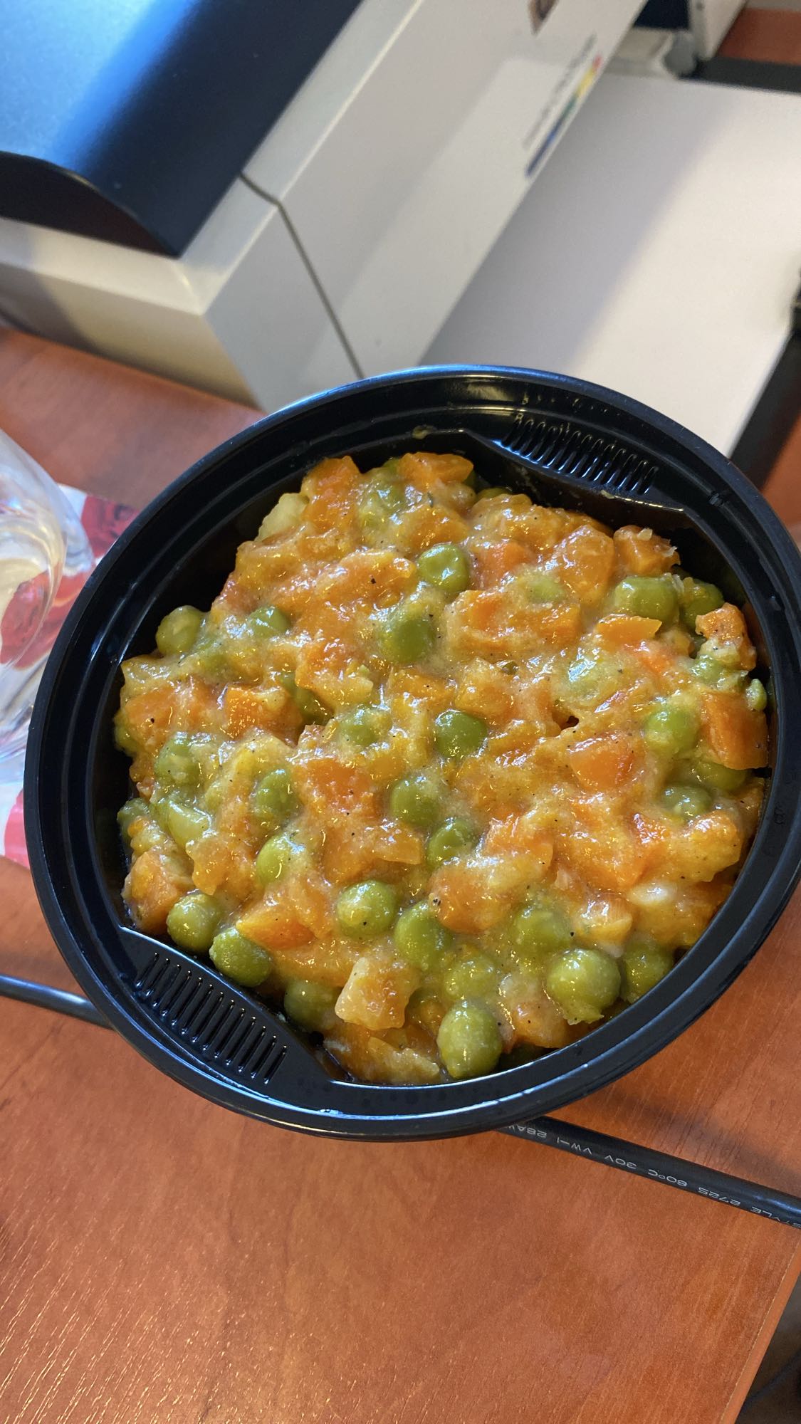 Groszek z marchewką