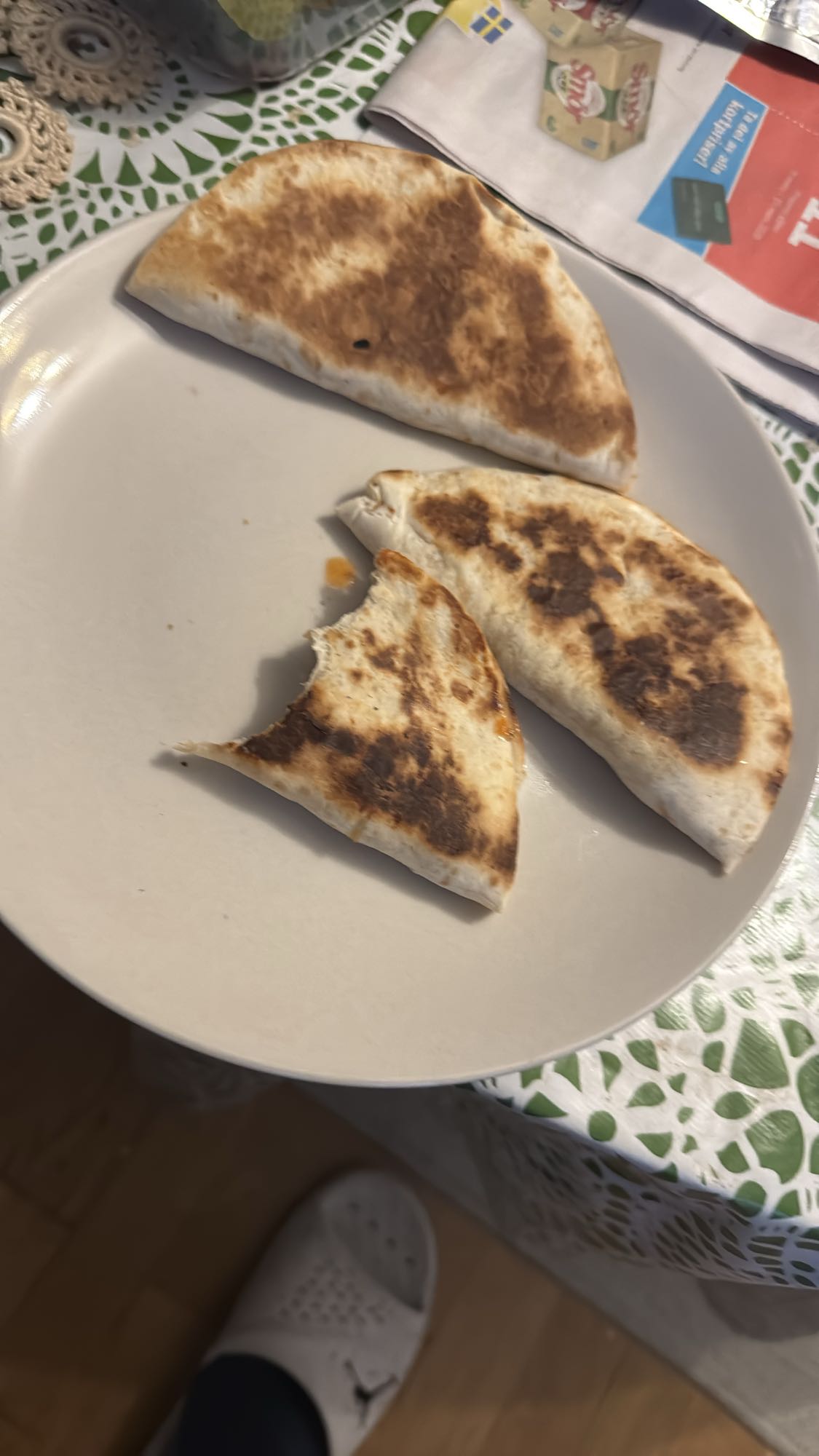 Quesadilla med ost