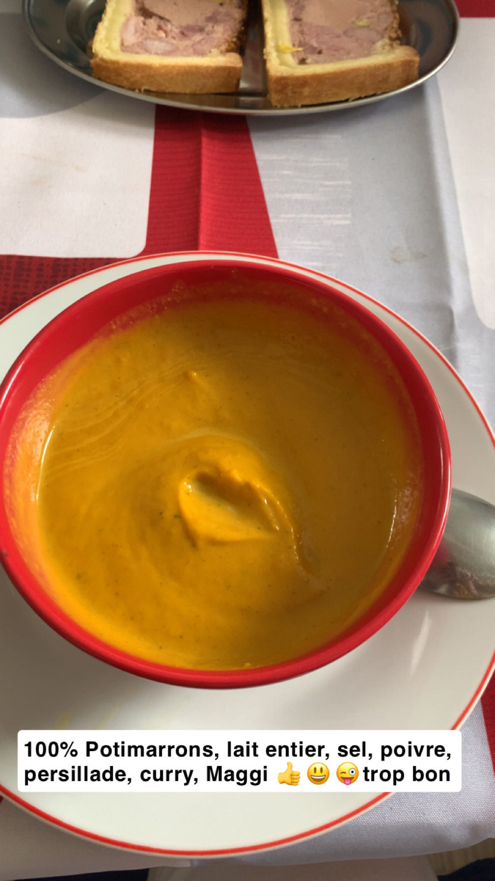 Velouté de potimarron