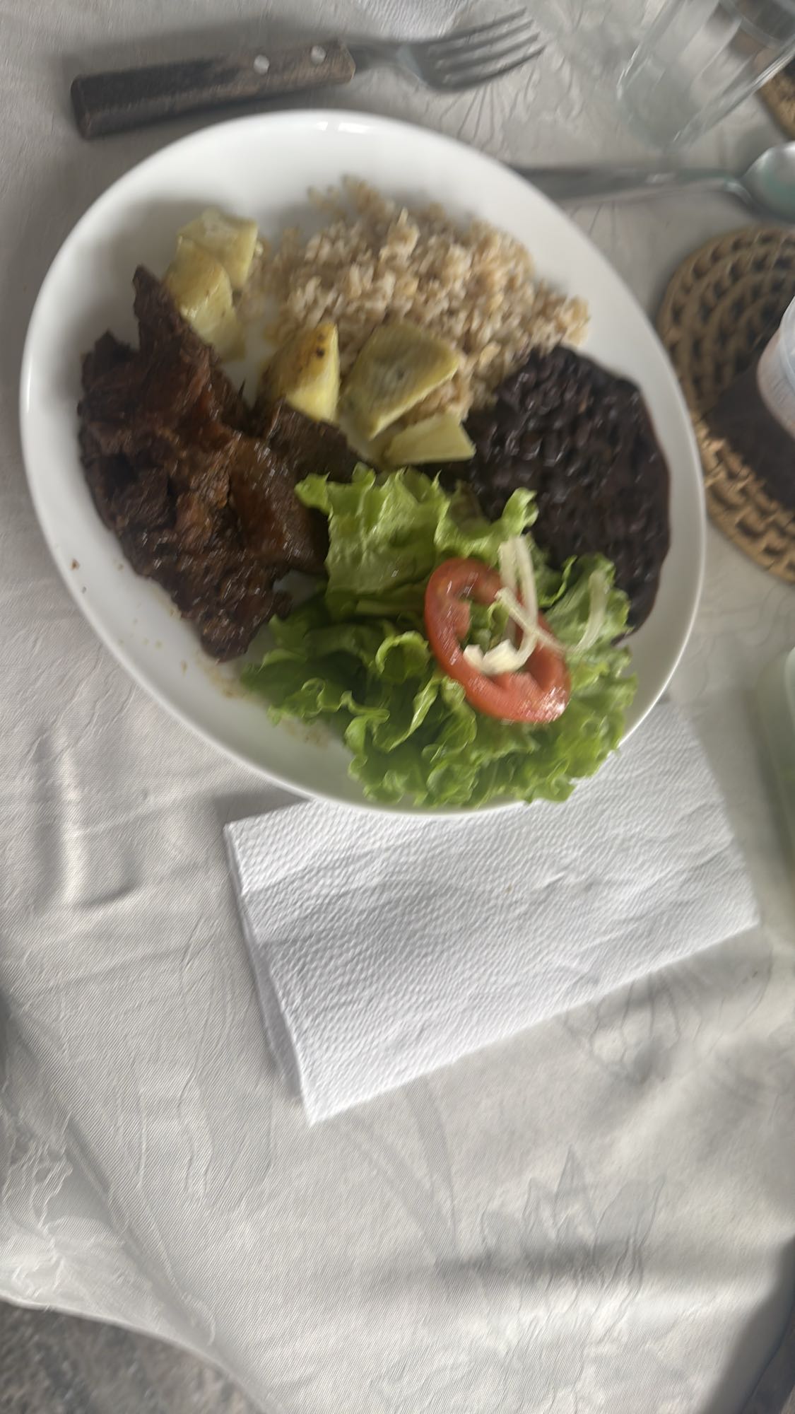 Prato brasileiro caseiro