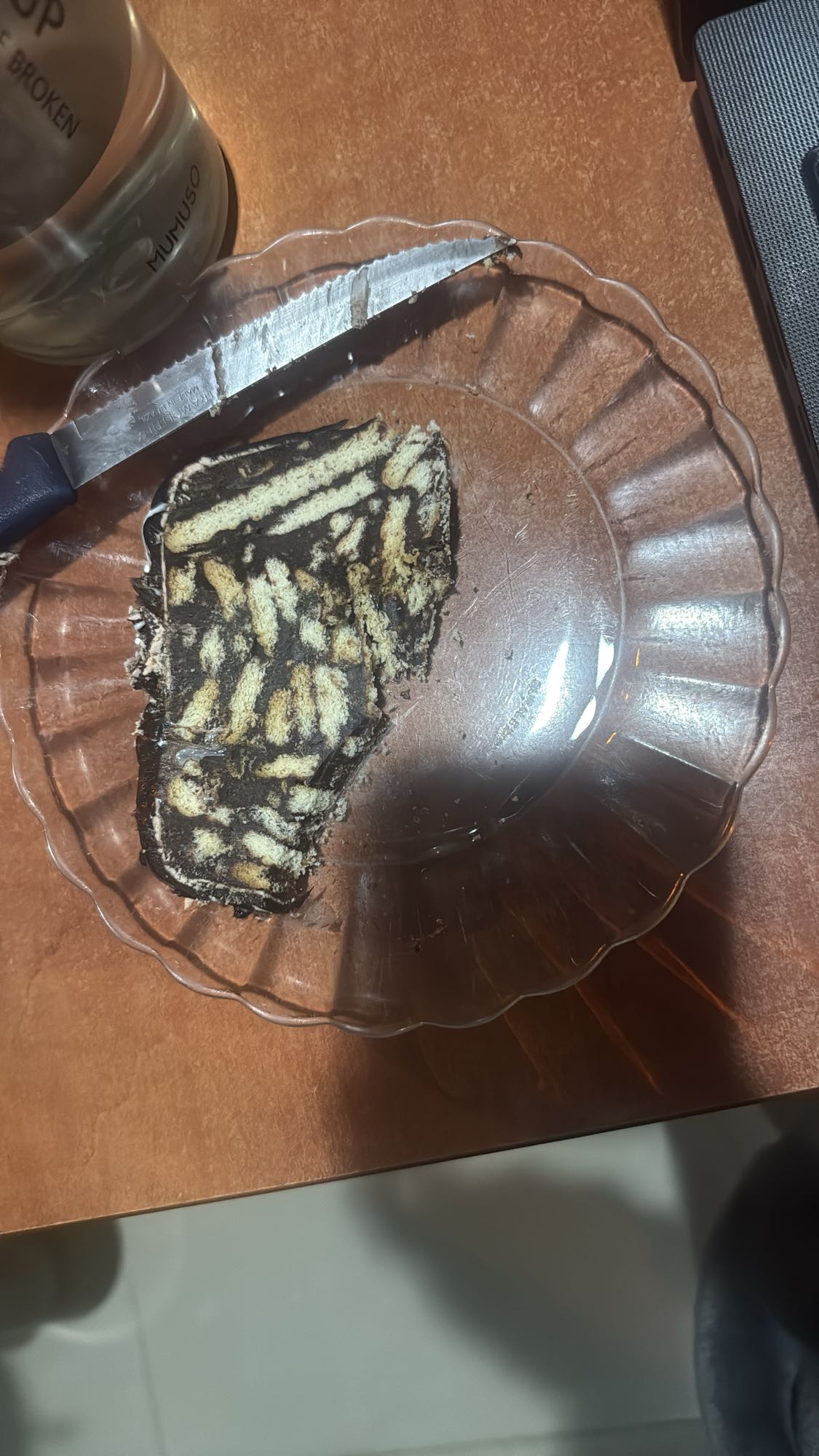 Chocolate biscuit slice