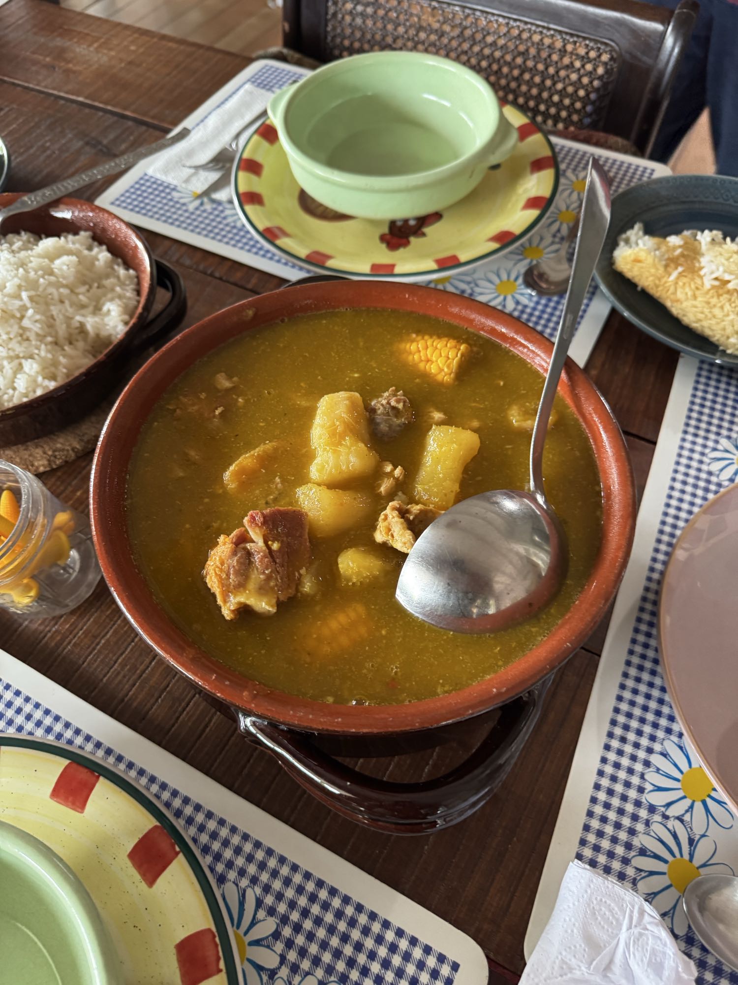 Sancocho con arroz