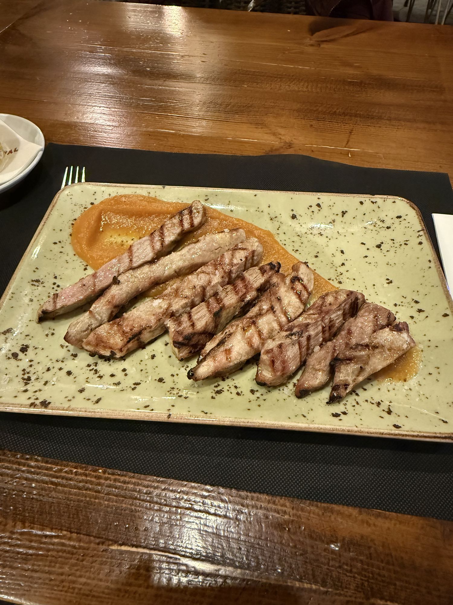 Grilled Pork with Sauce