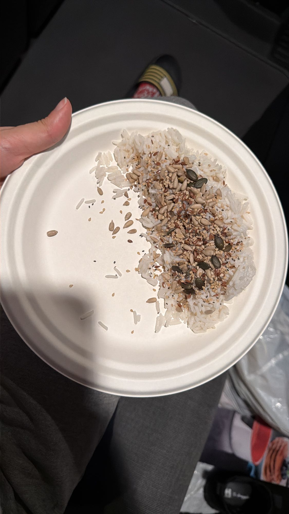 Orez cu mix de semințe