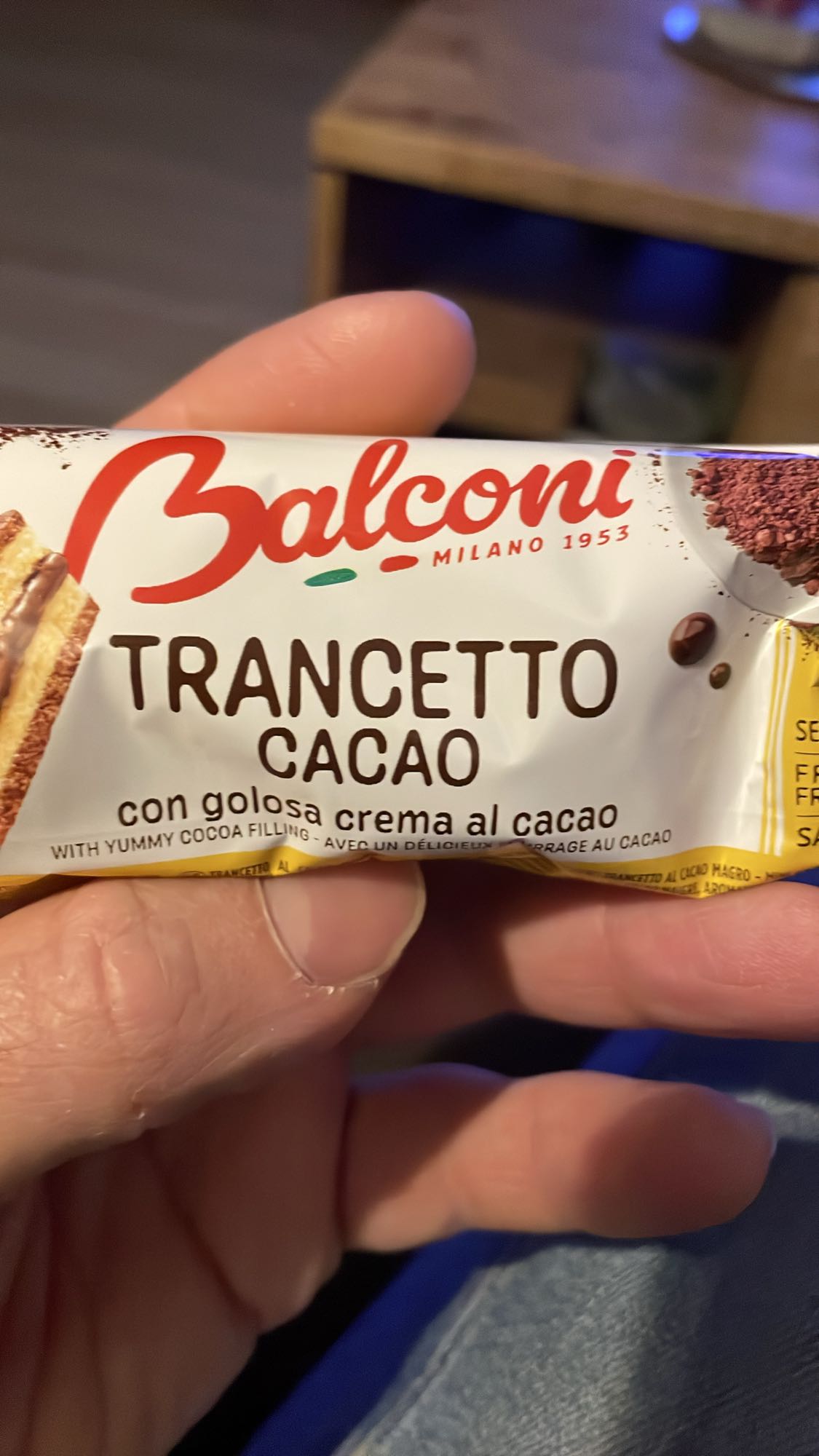 Trancetto cacao snack