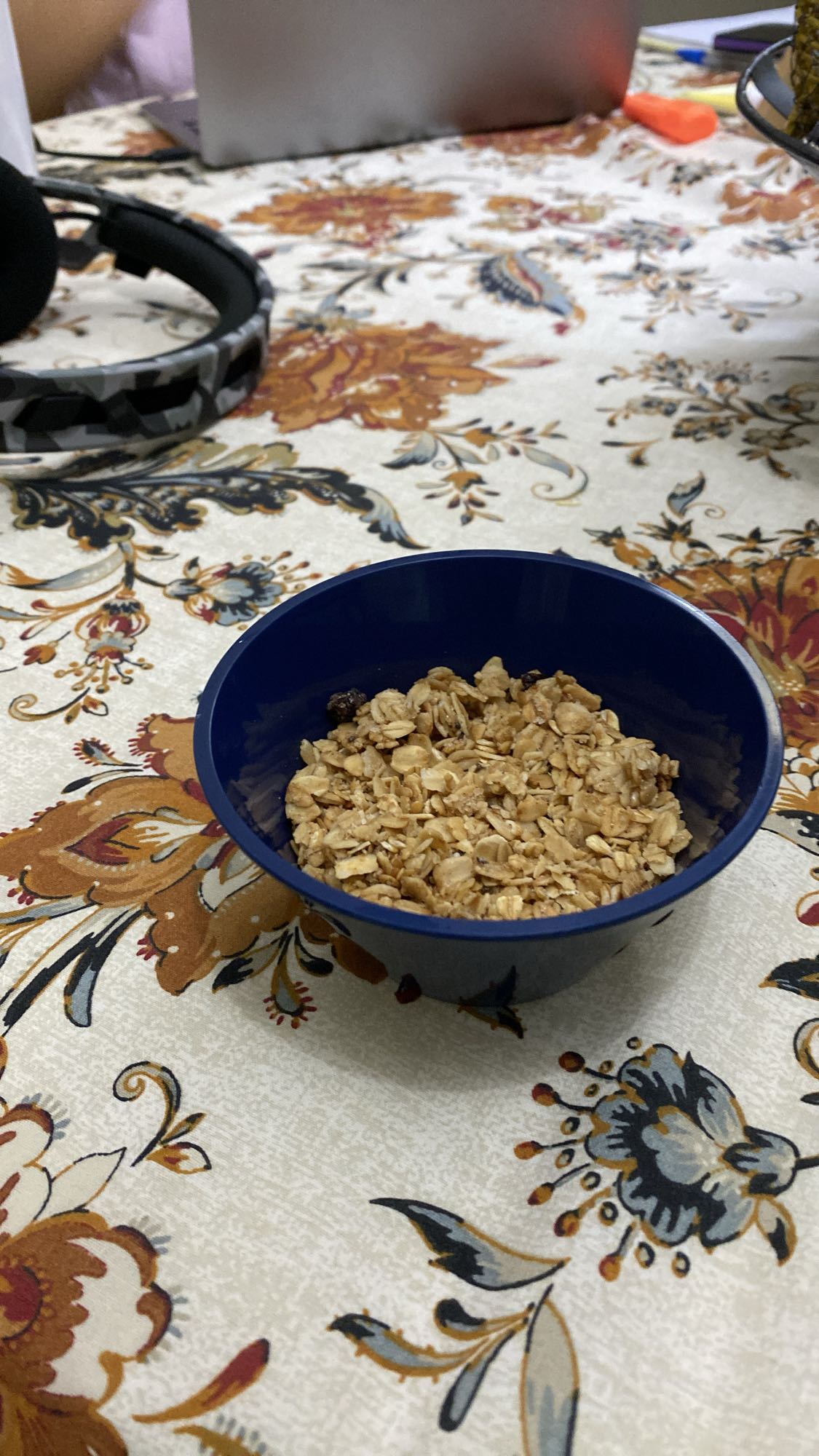 tazón de granola