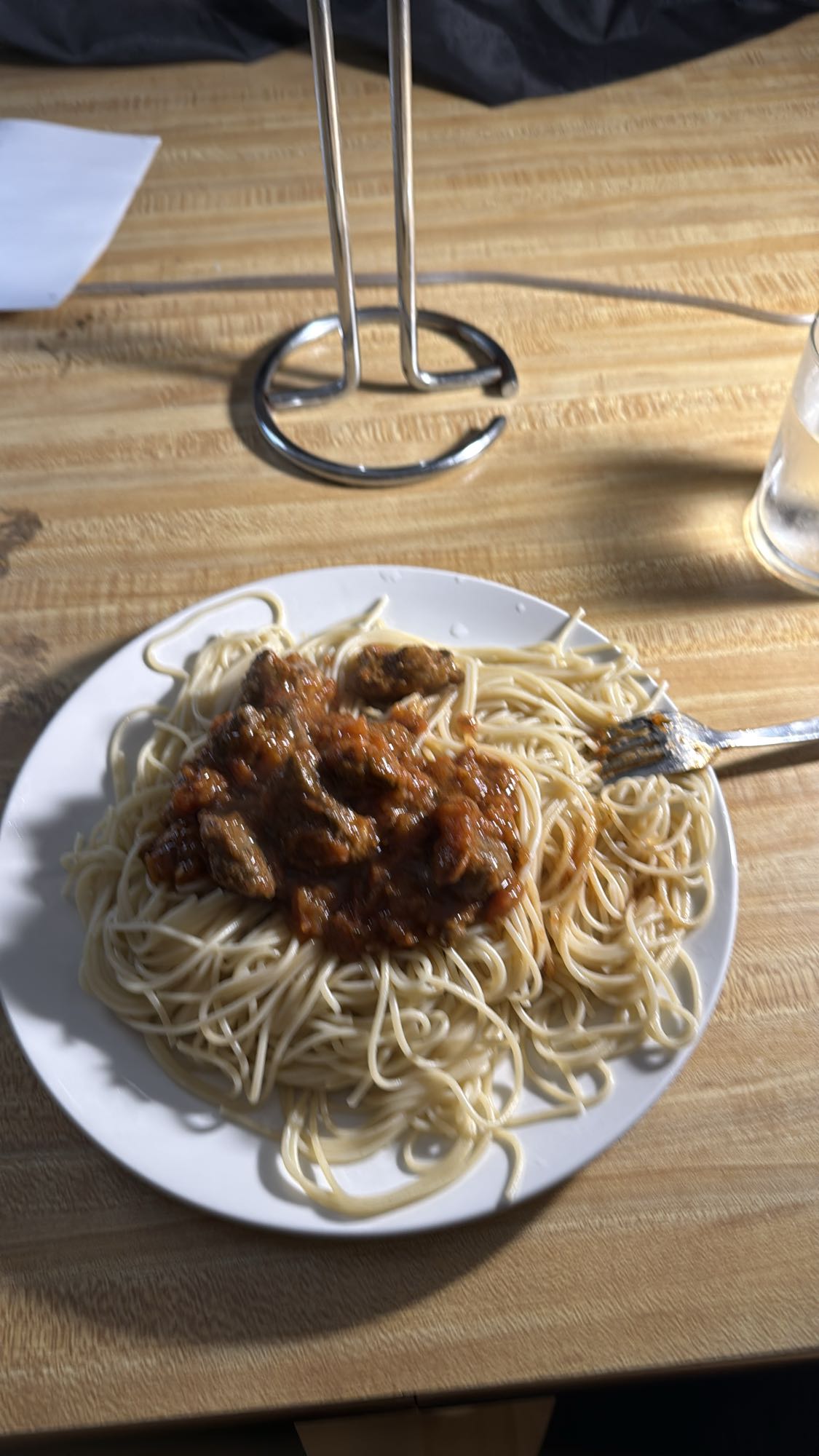 Spaghetti à la sauce bolognaise