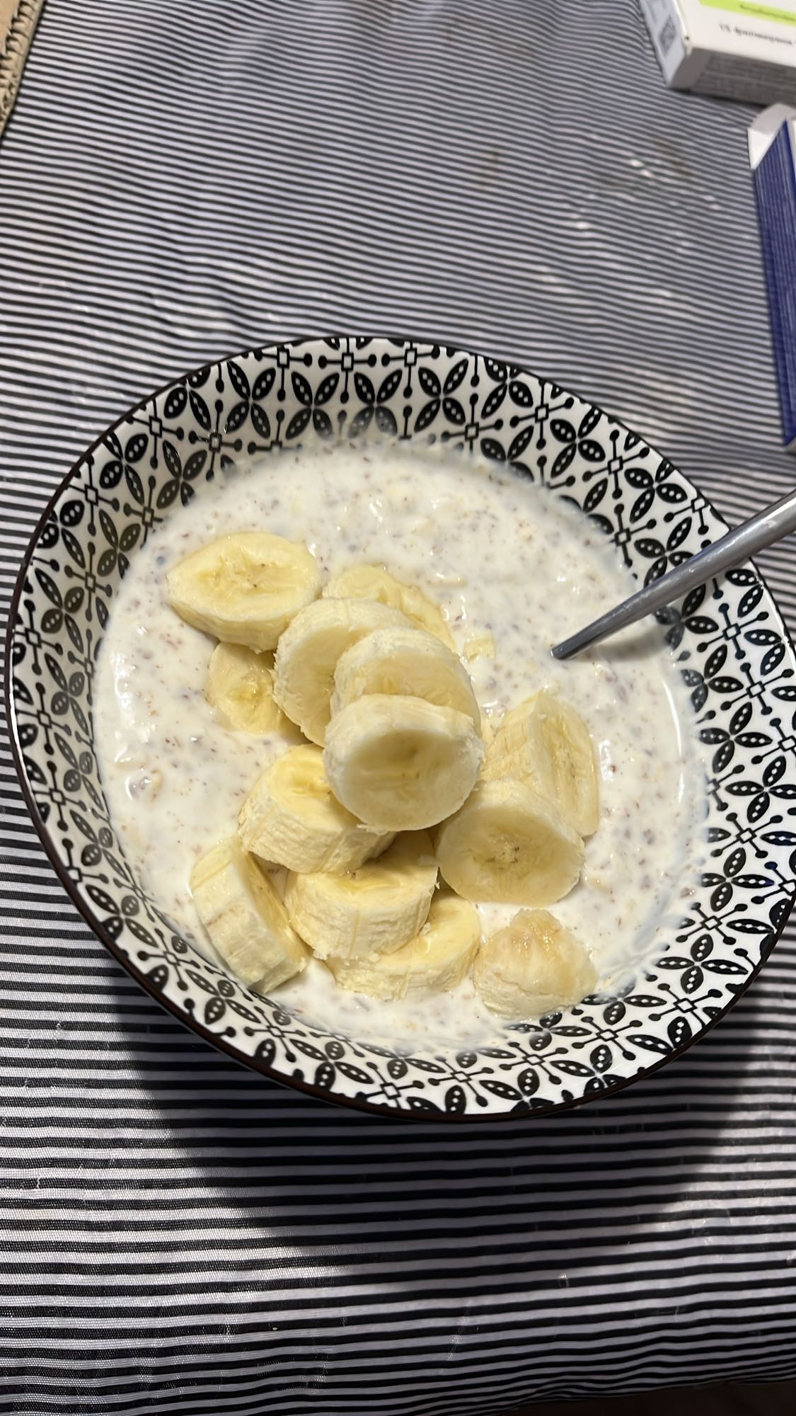 Овесена каша с банан