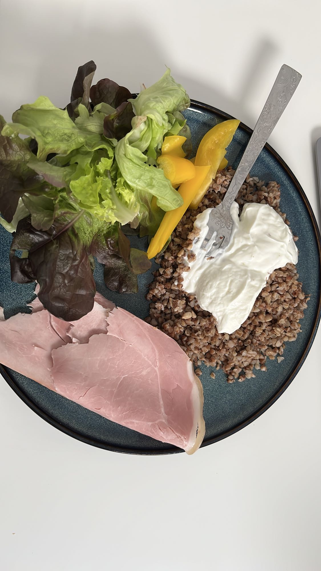 Buckwheat Ham Salad Plate