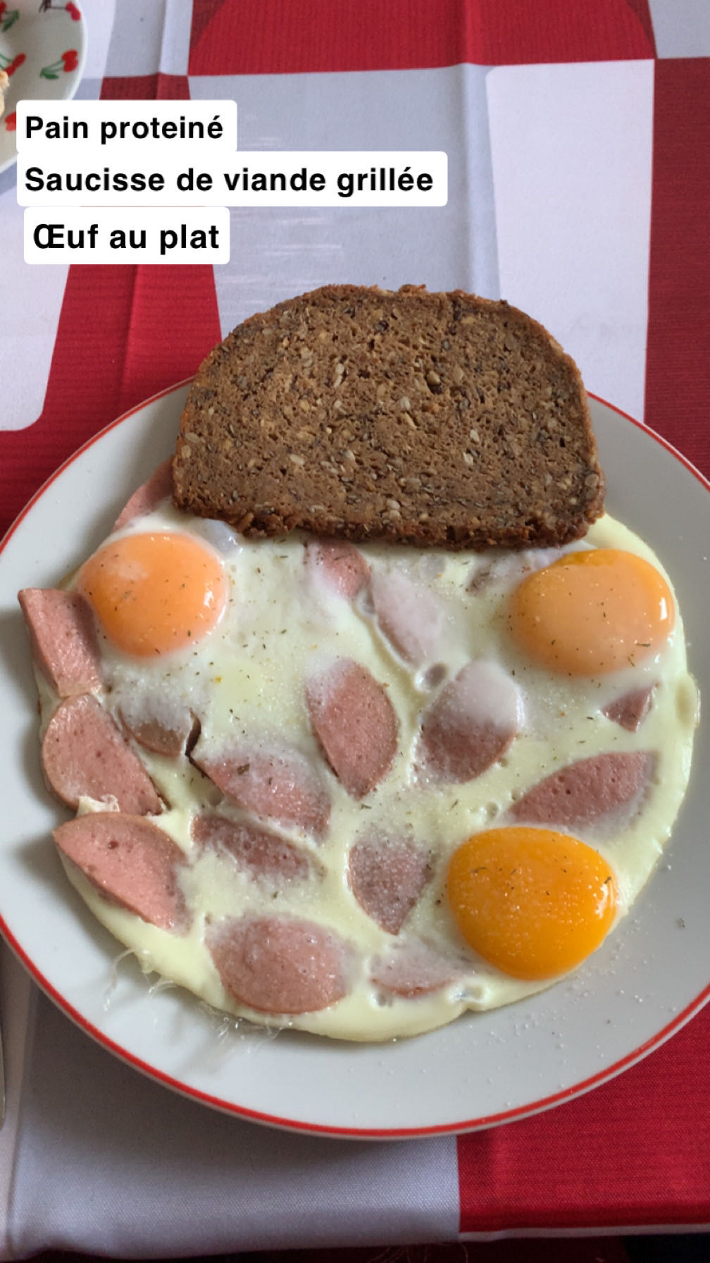 Petit-déjeuner protéiné