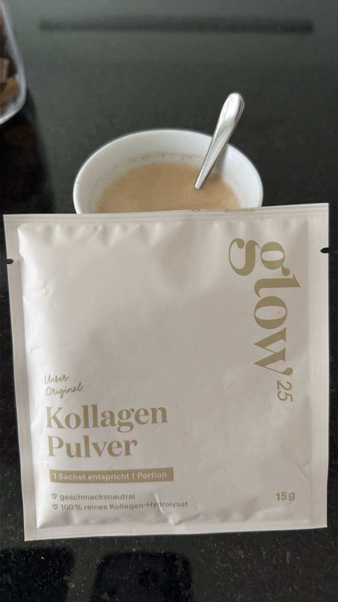Kaffee mit Kollagen