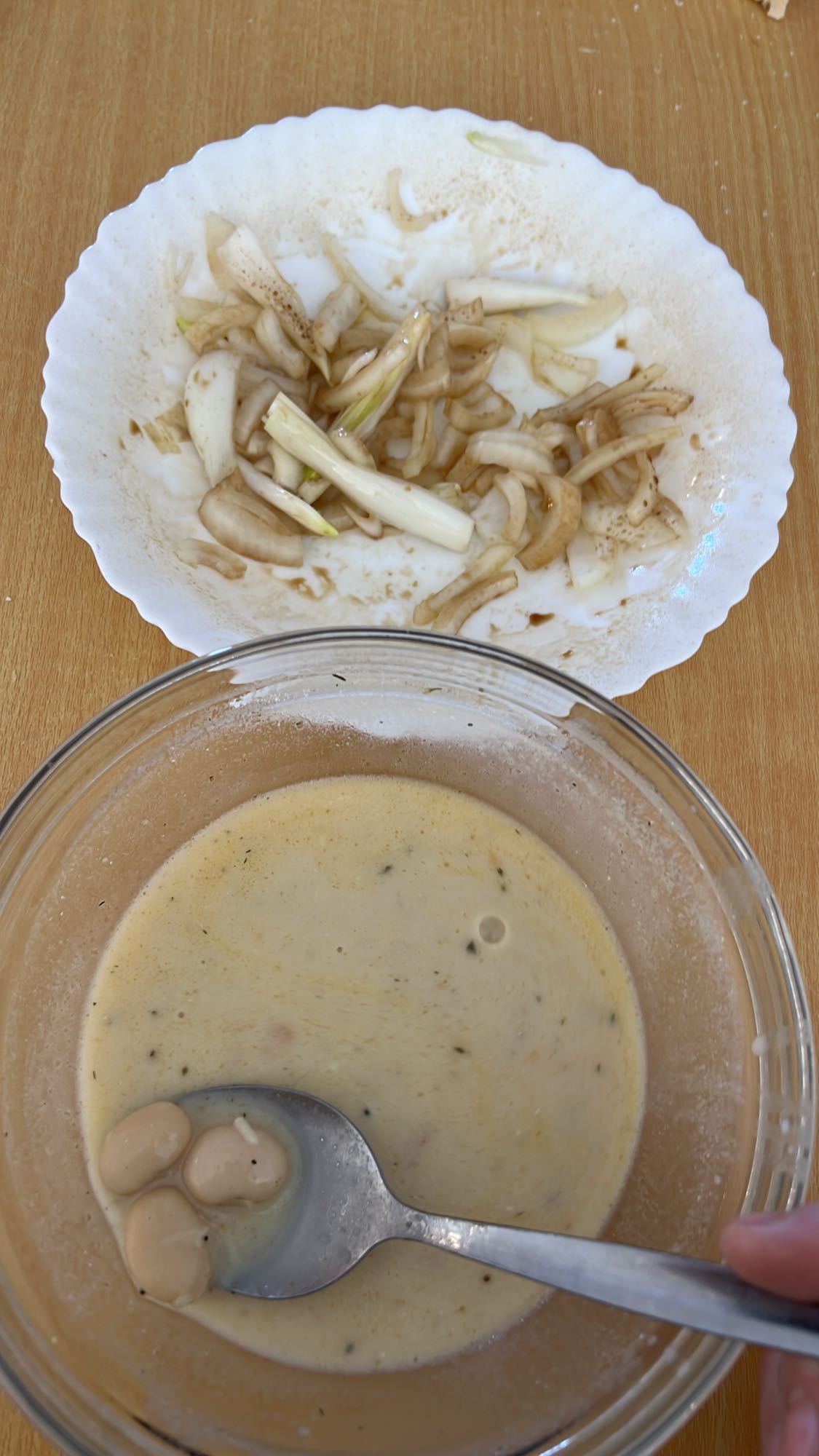 Supă de fasole cu ceapă