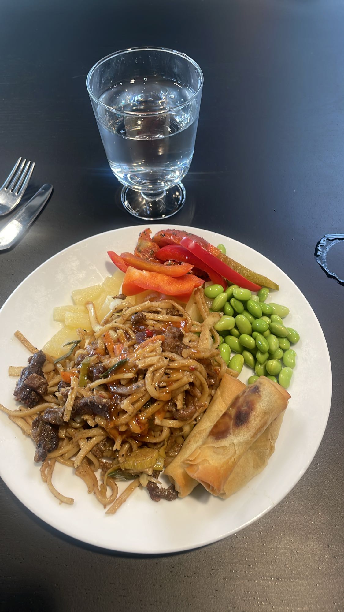 Asiatisk nudeltallrik