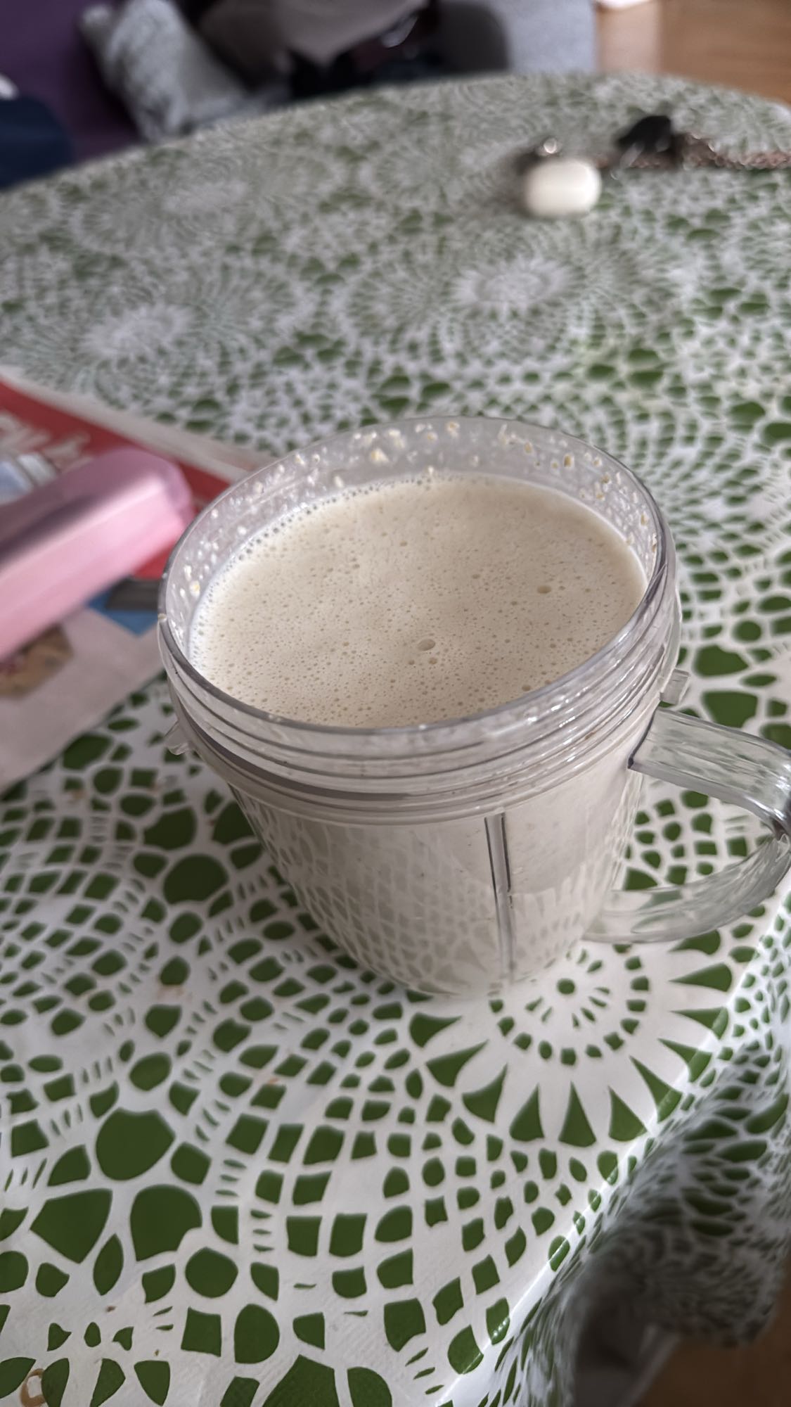 Banan- och mjölkshake