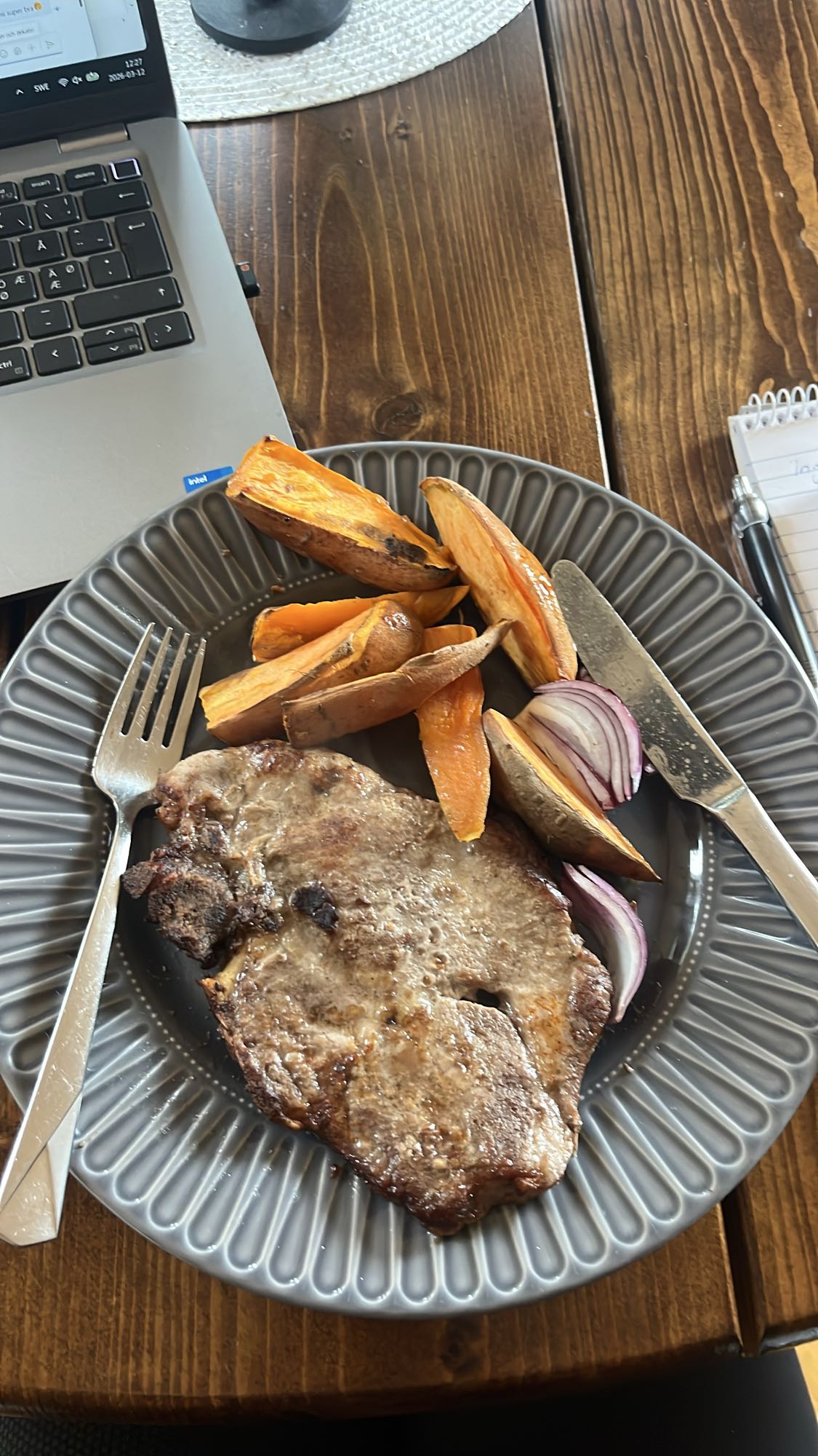 Biff med sötpotatis