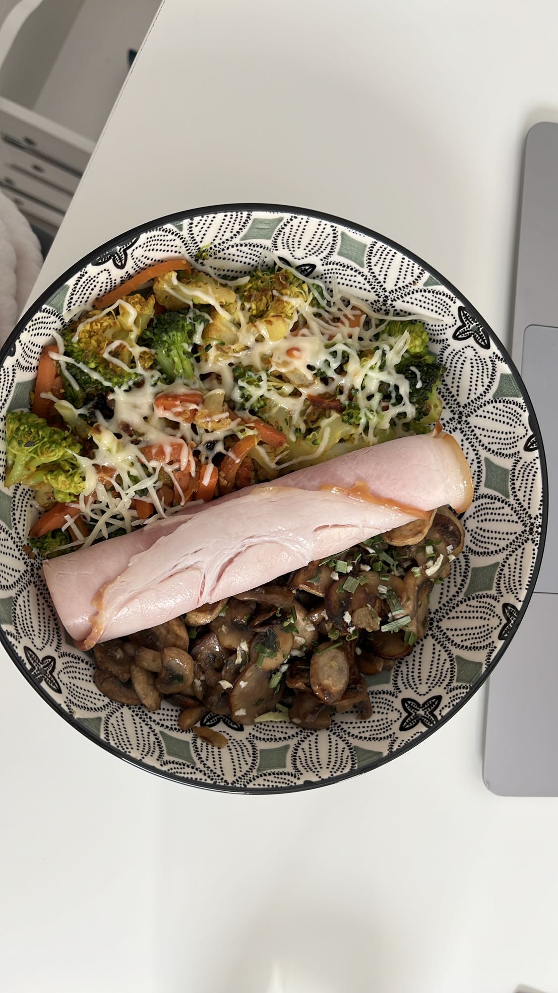Veggie Ham Bowl