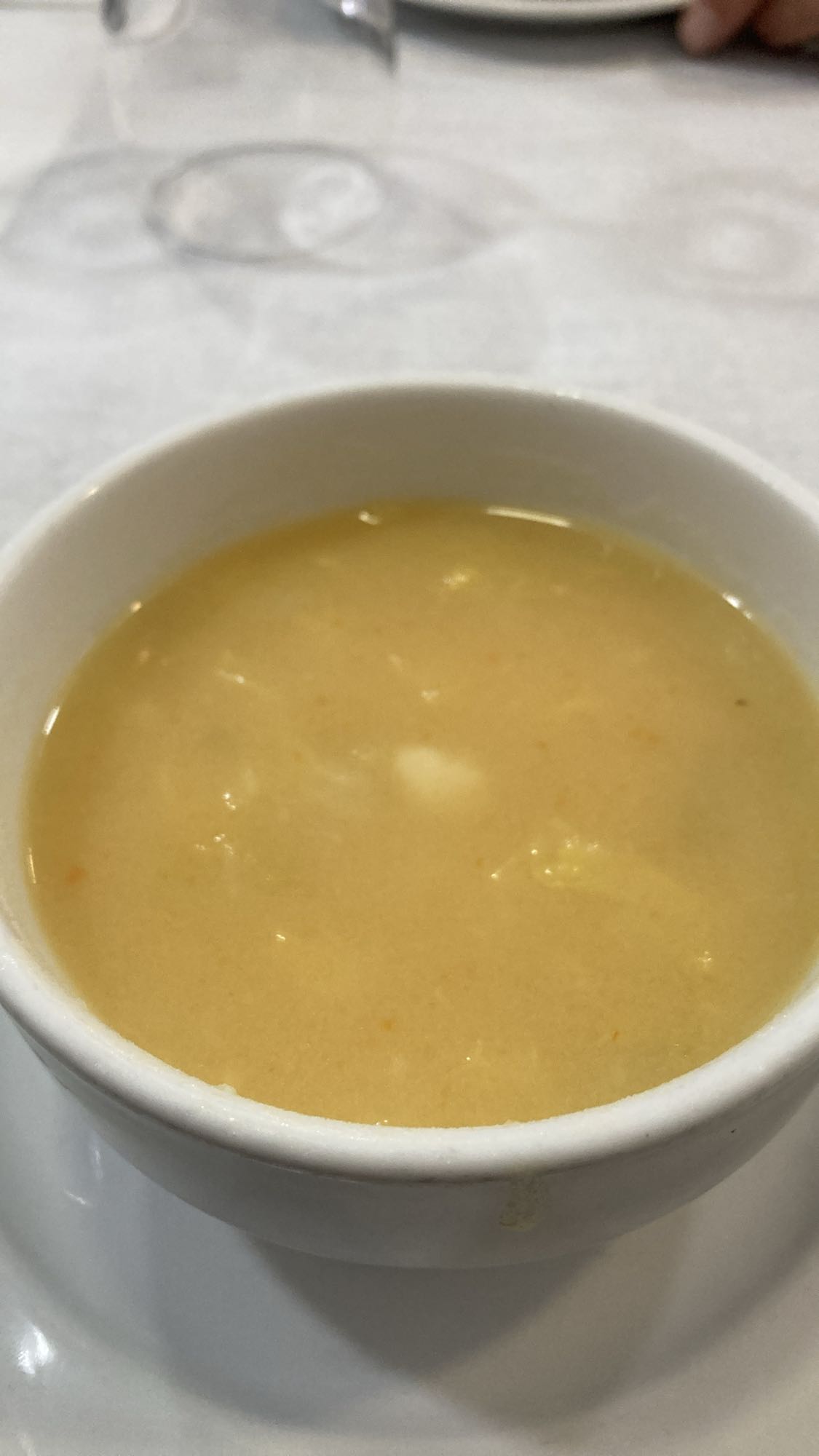 Klar soppa med potatis