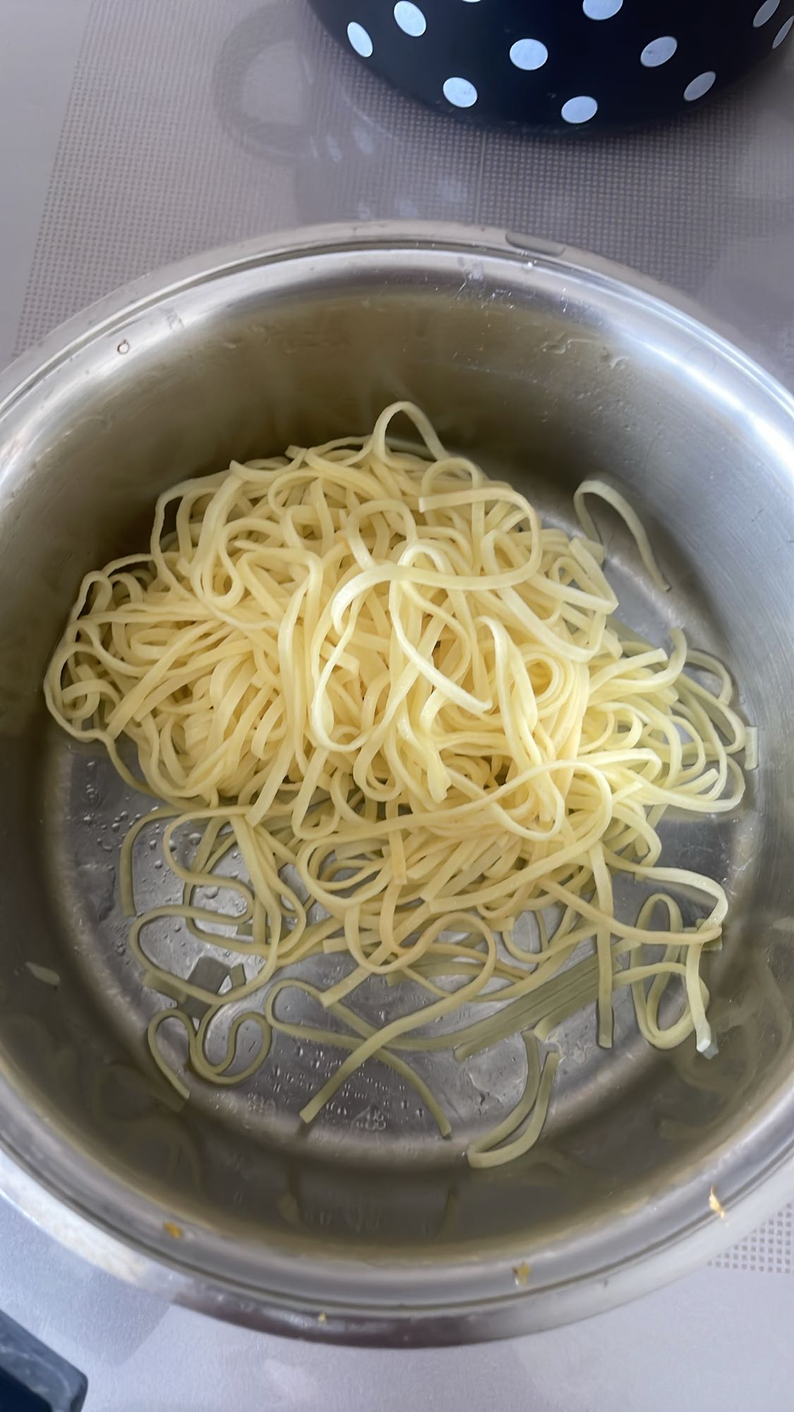 отварные спагетти