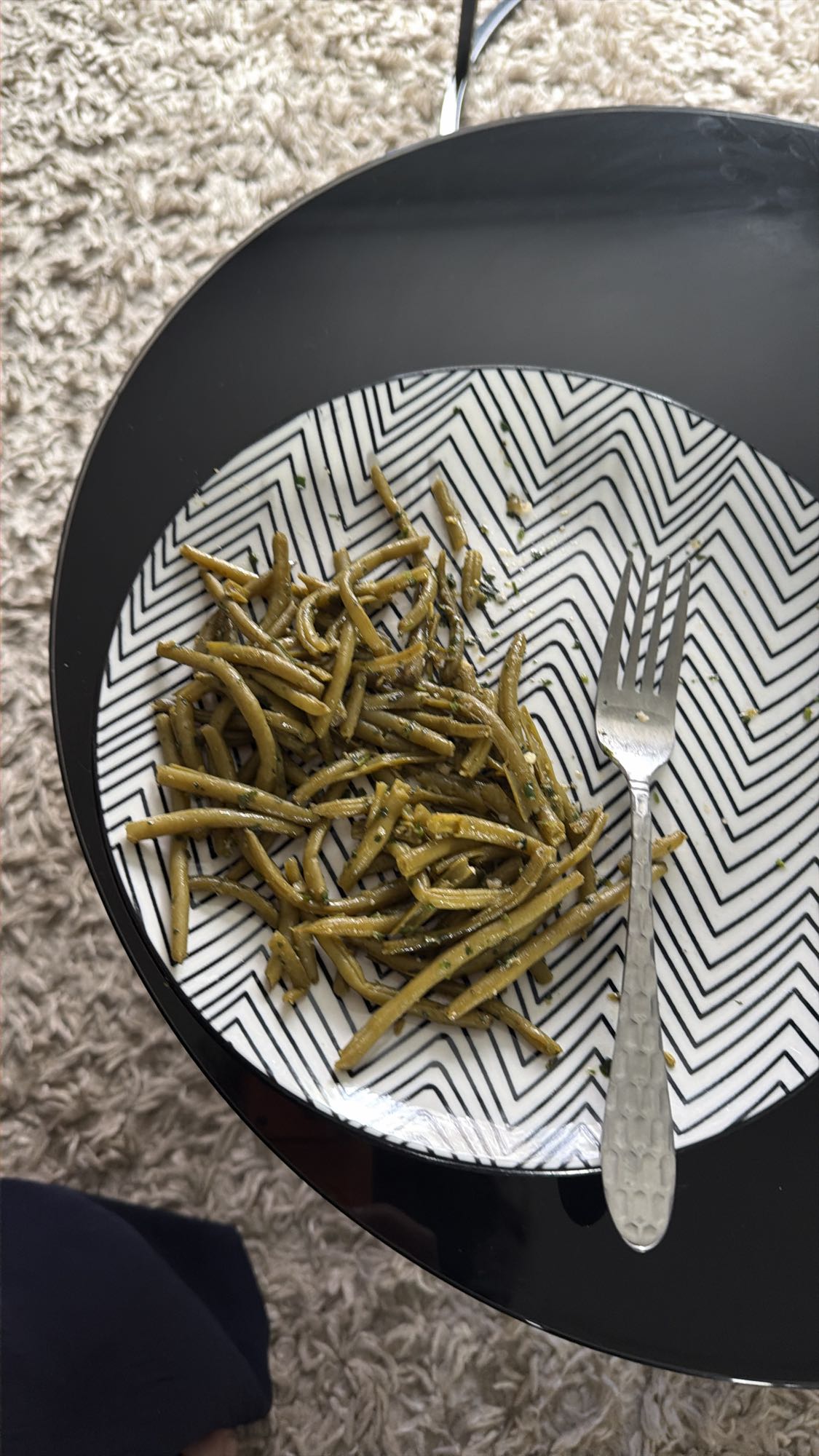 Haricots verts sautés
