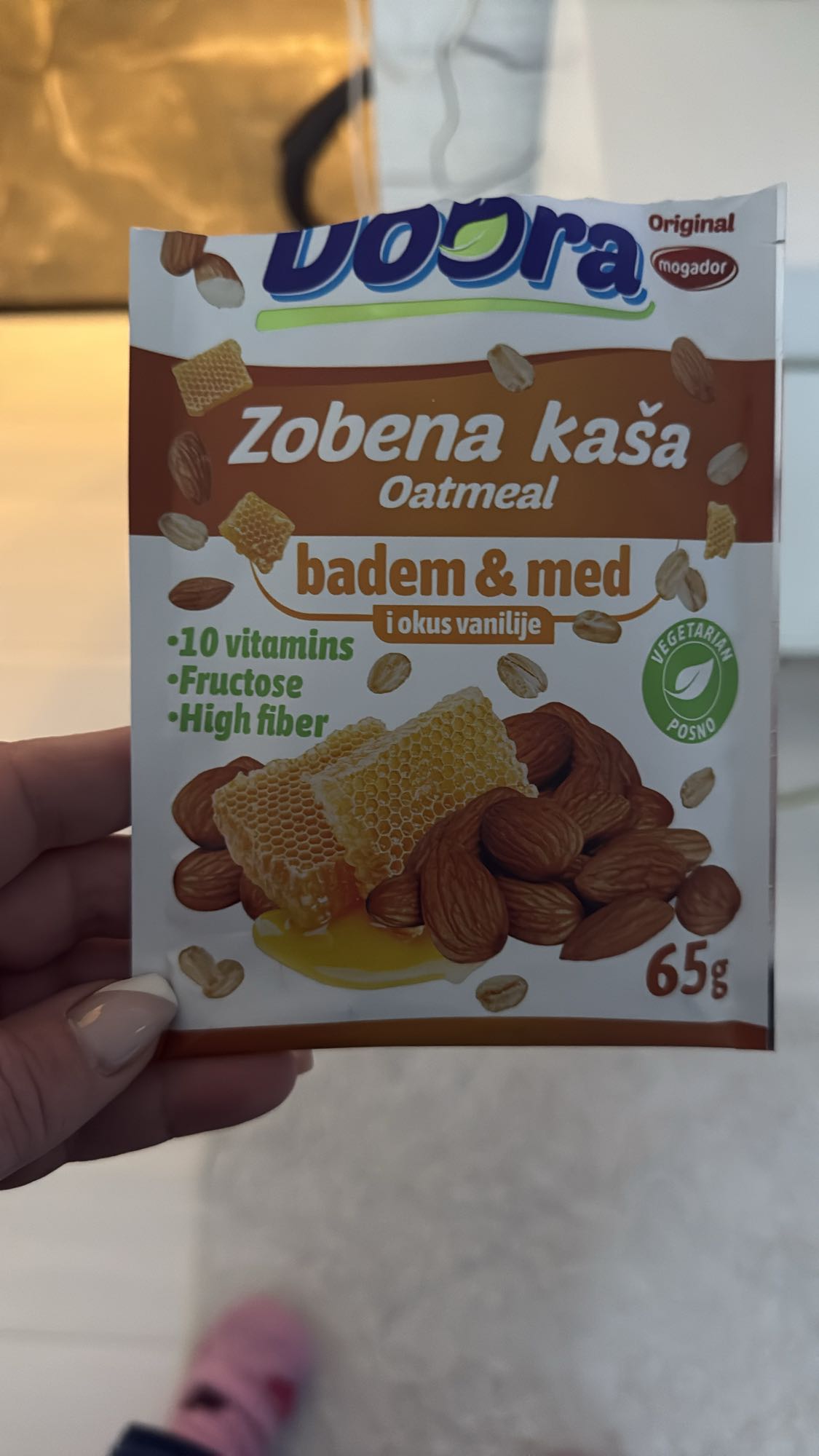 Havregryn mandel & honung