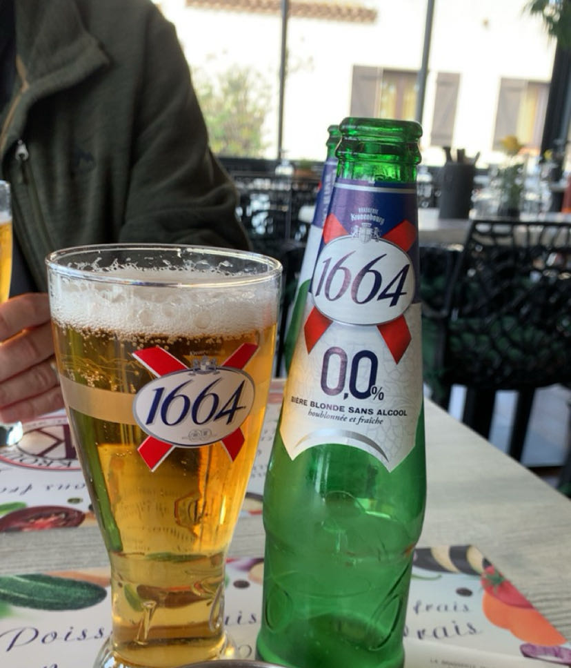 Bière sans alcool 1664